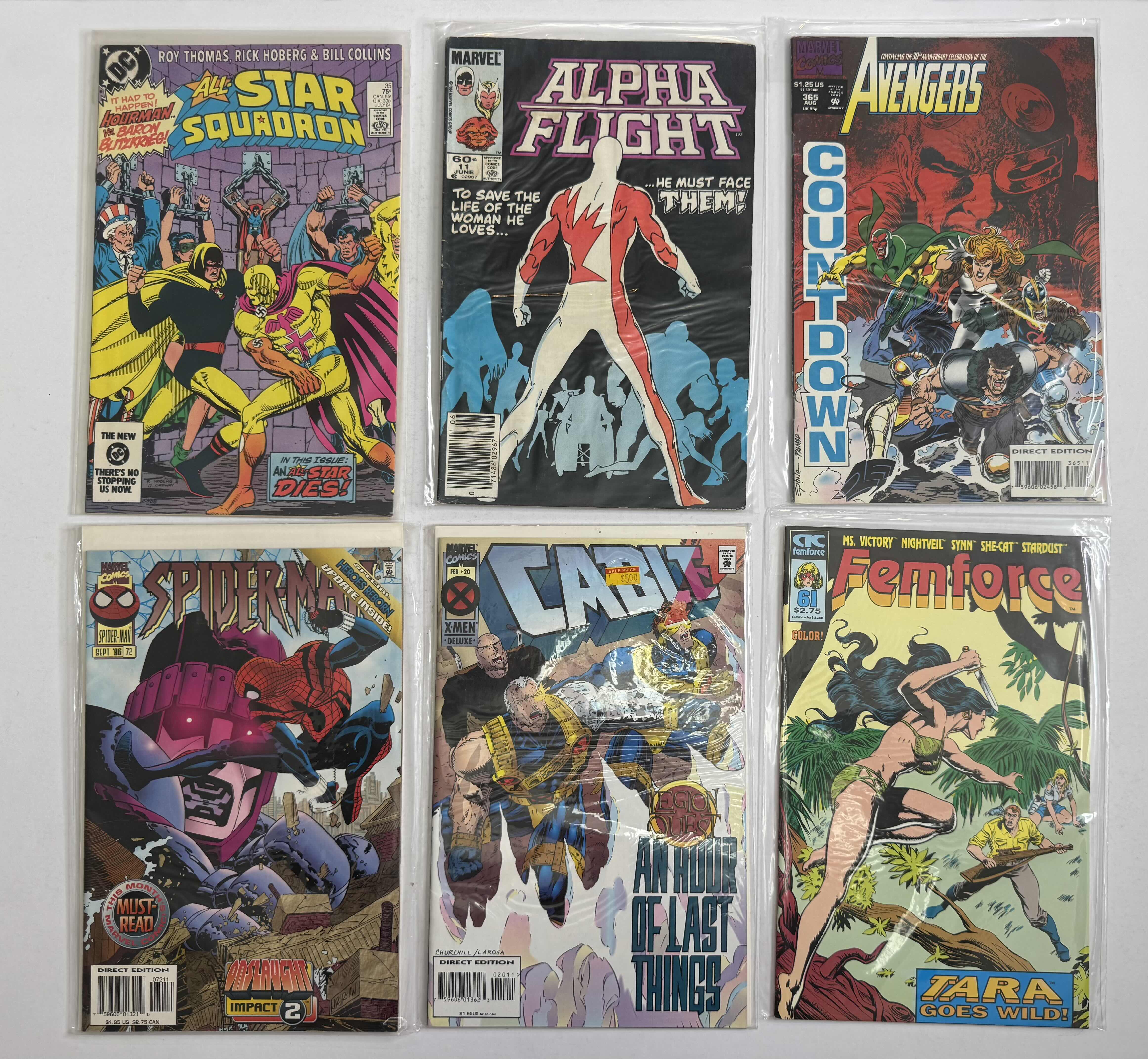 Photo 1 of 6- VINTAGE ASSORTED COMIC BOOKS