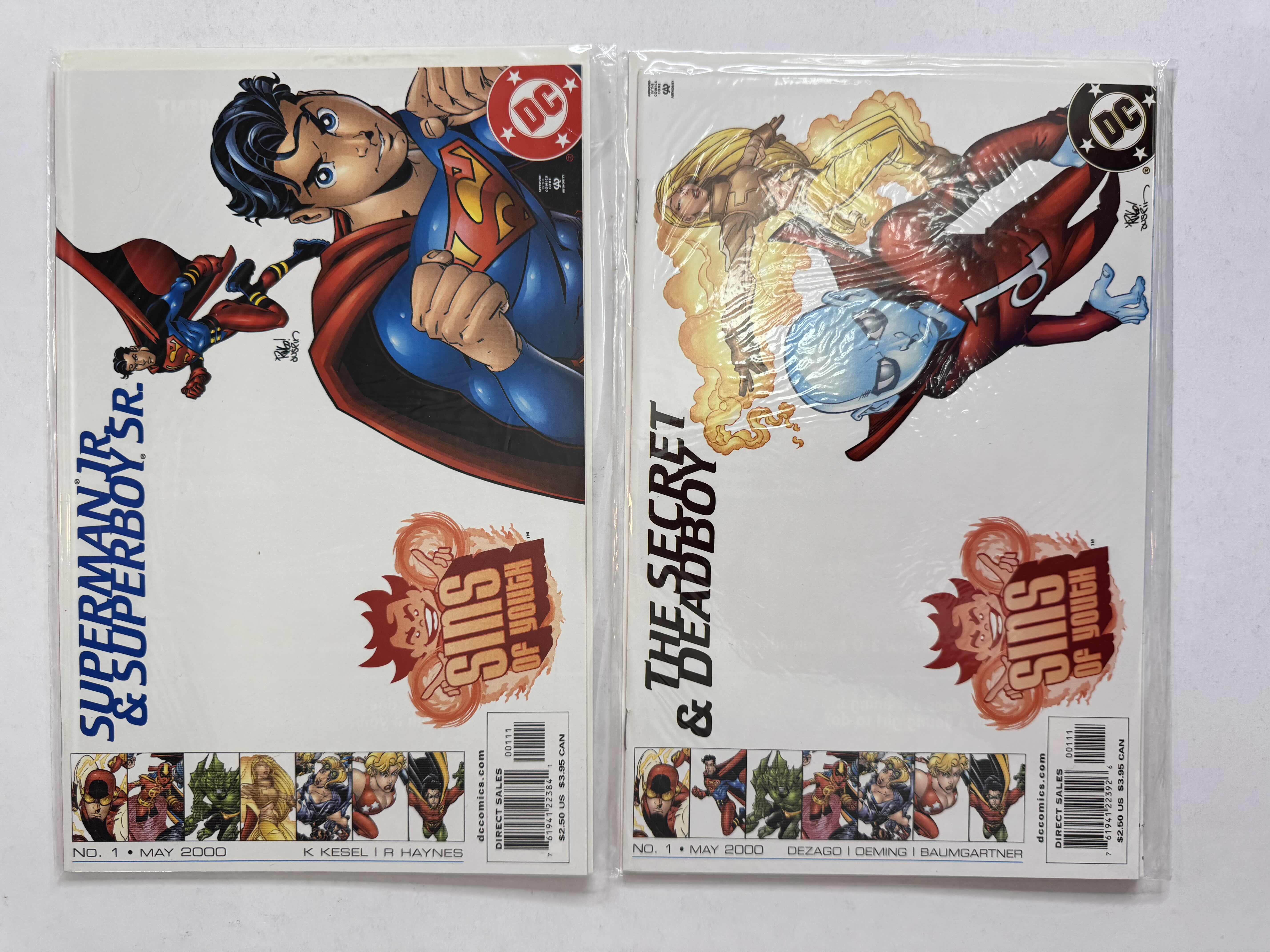 Photo 1 of 7- VINTAGE DC SINS OF YOUTH COMIC BOOKS