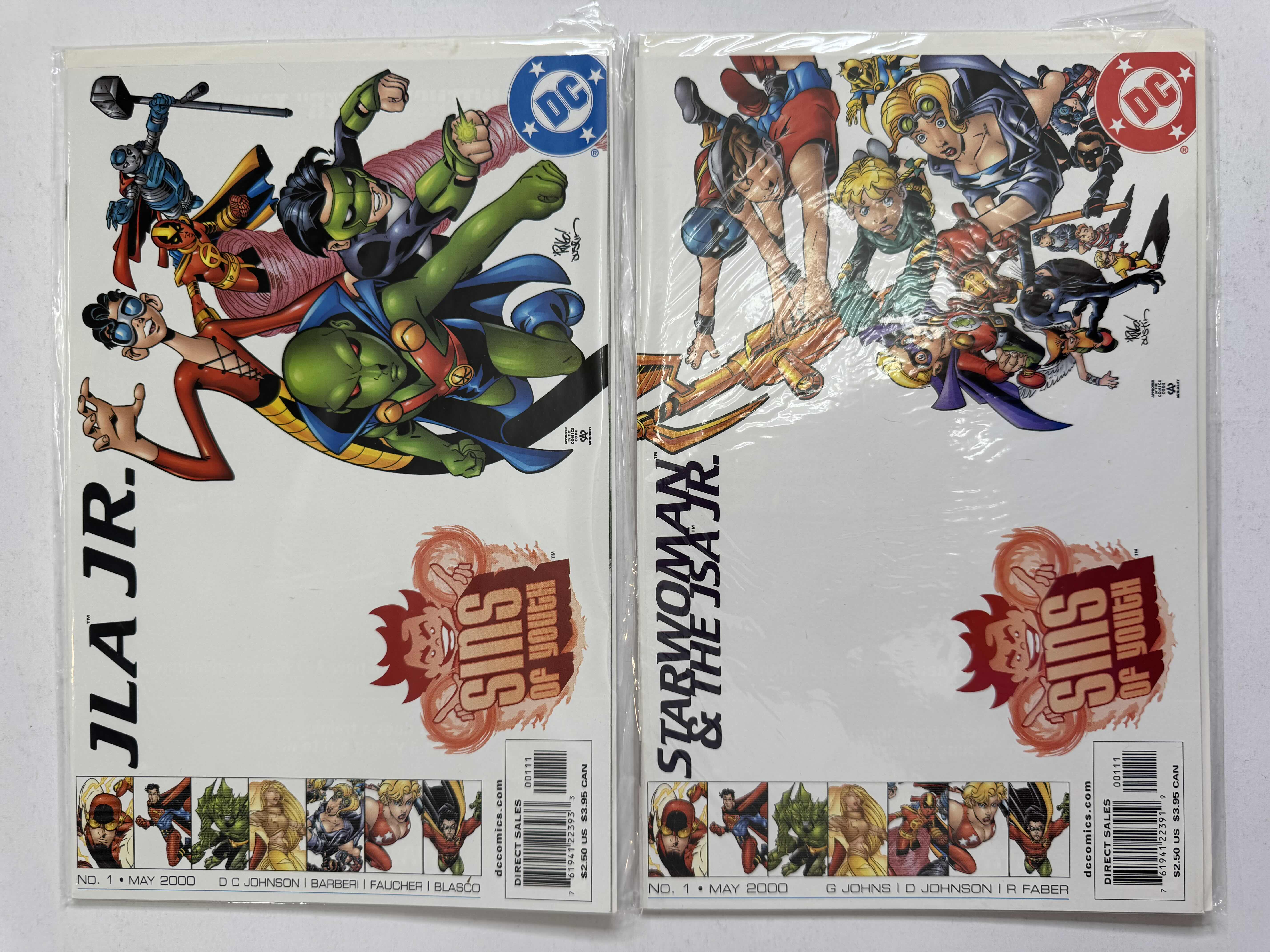 Photo 1 of 7- VINTAGE DC SINS OF YOUTH COMIC BOOKS