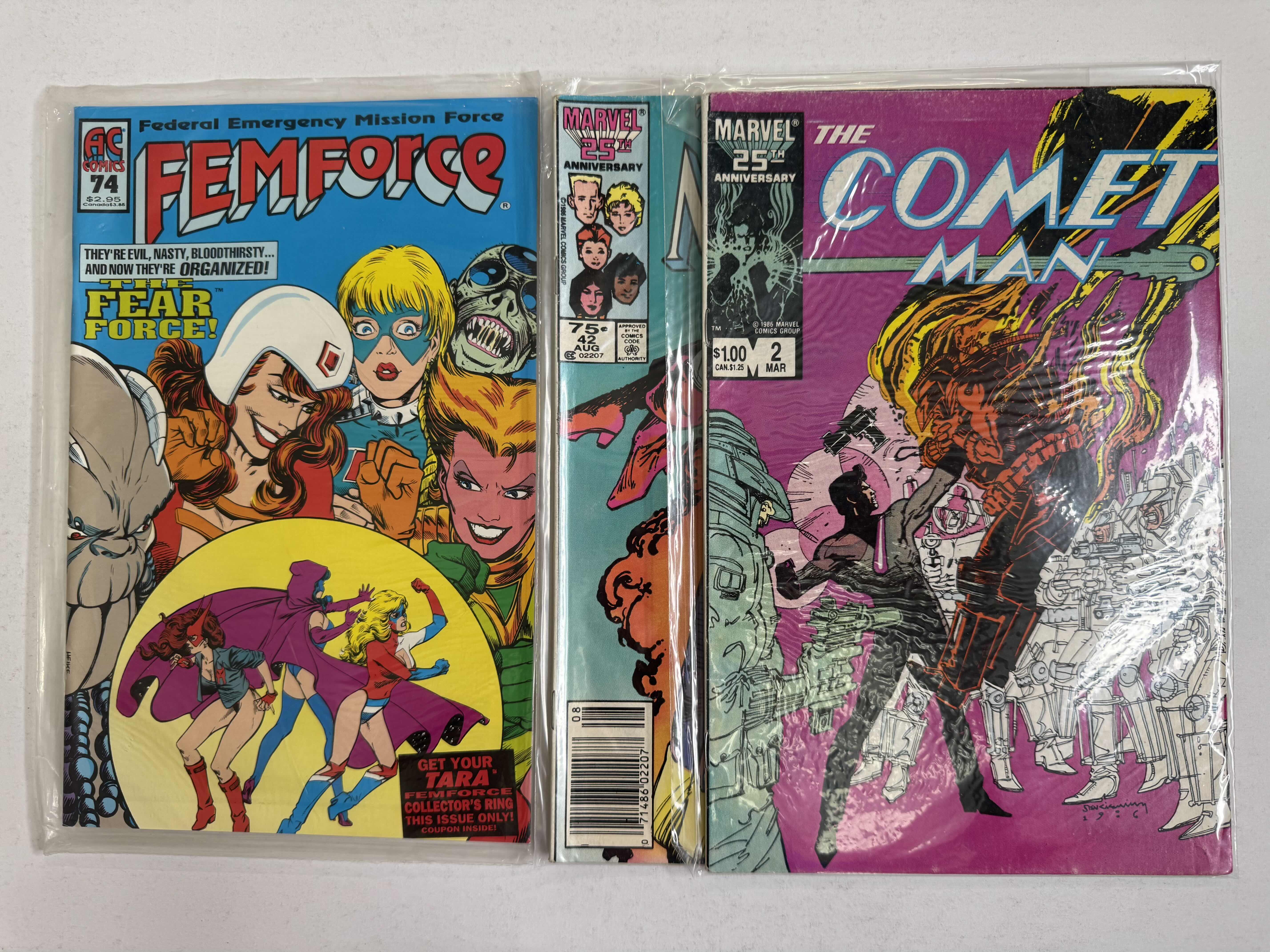Photo 1 of 6- VINTAGE ASSORTED COMIC BOOKS