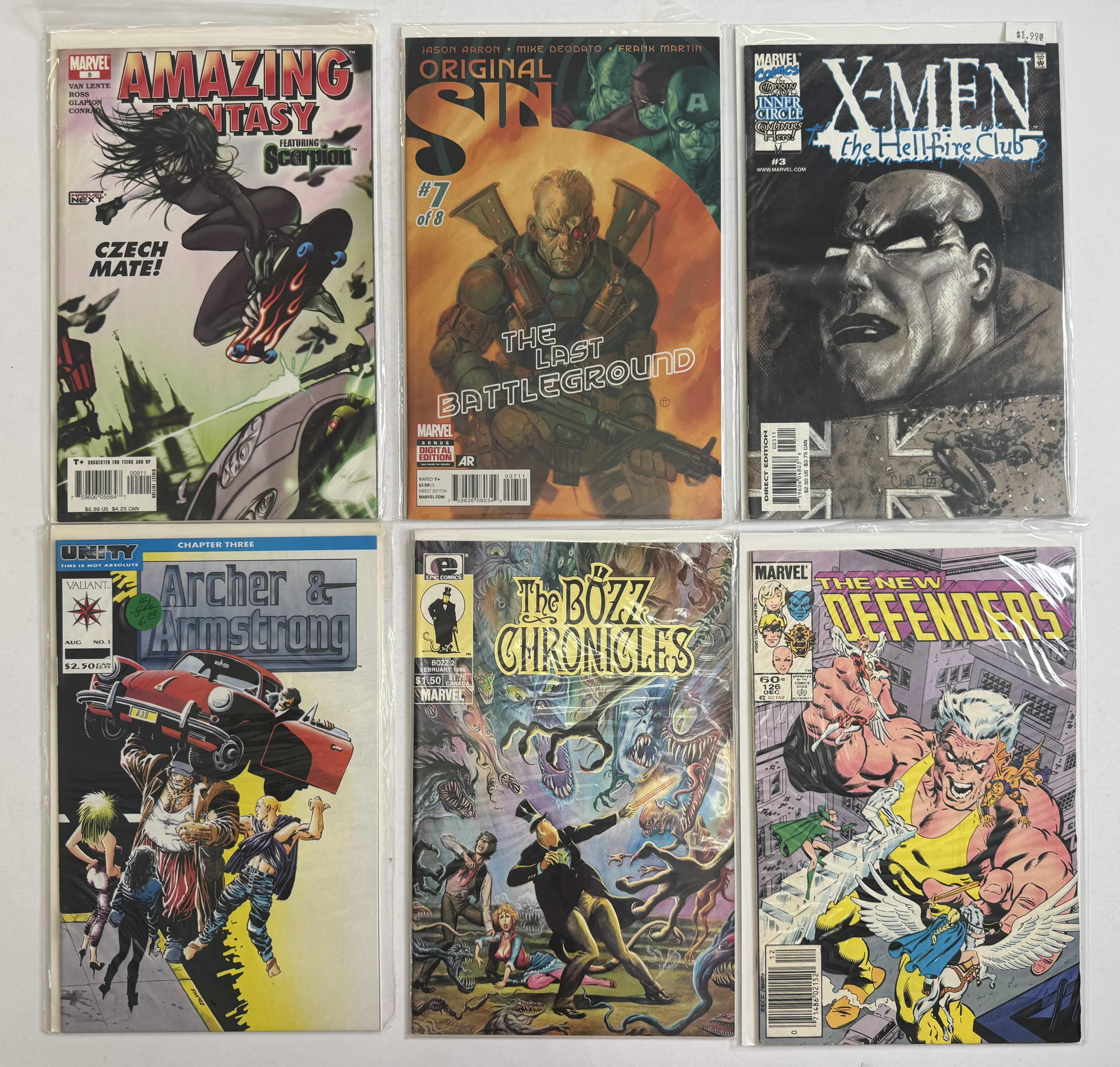 Photo 1 of 6- VINTAGE ASSORTED COMIC BOOKS