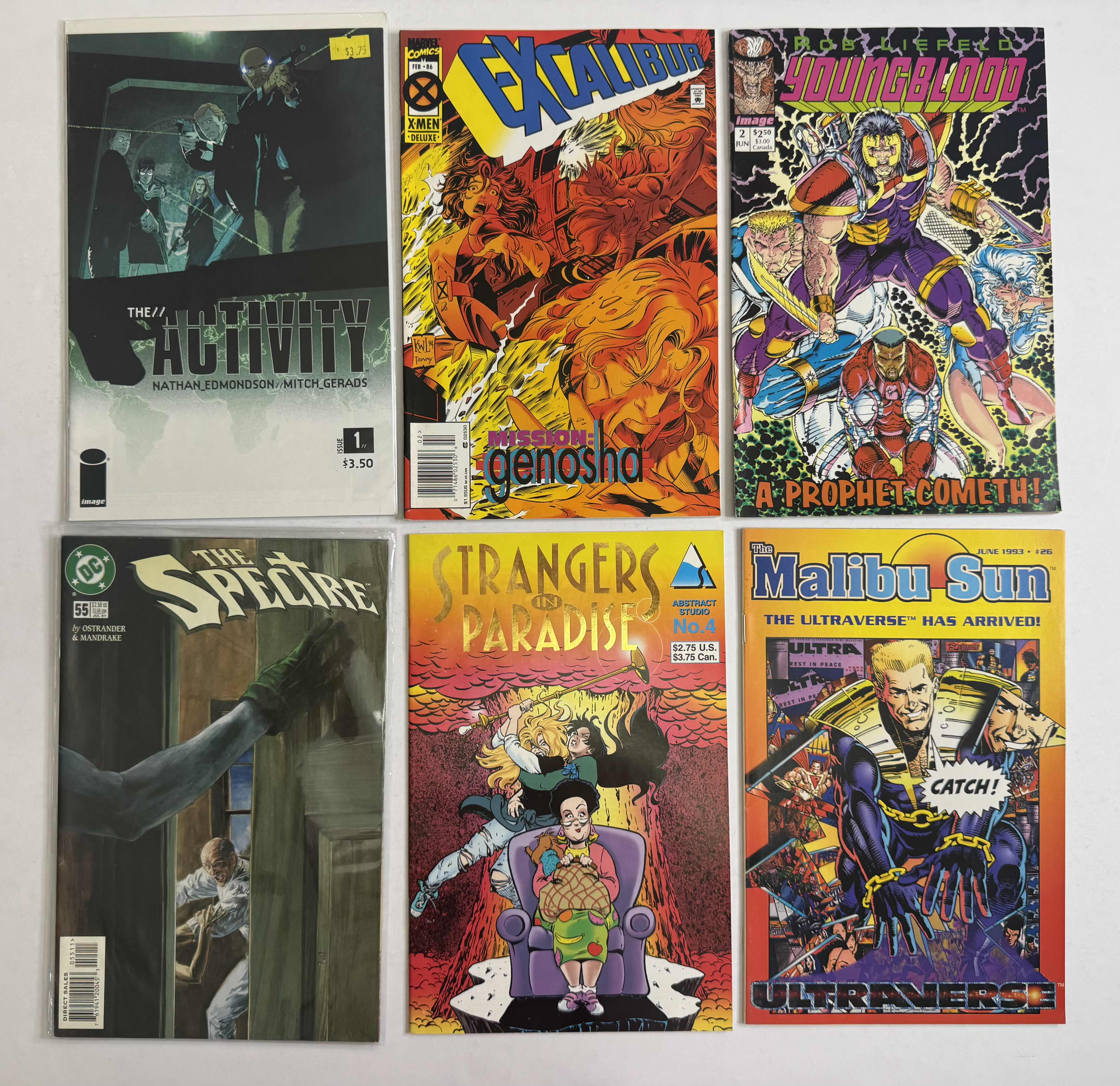 Photo 1 of 6- VINTAGE ASSORTED COMIC BOOKS