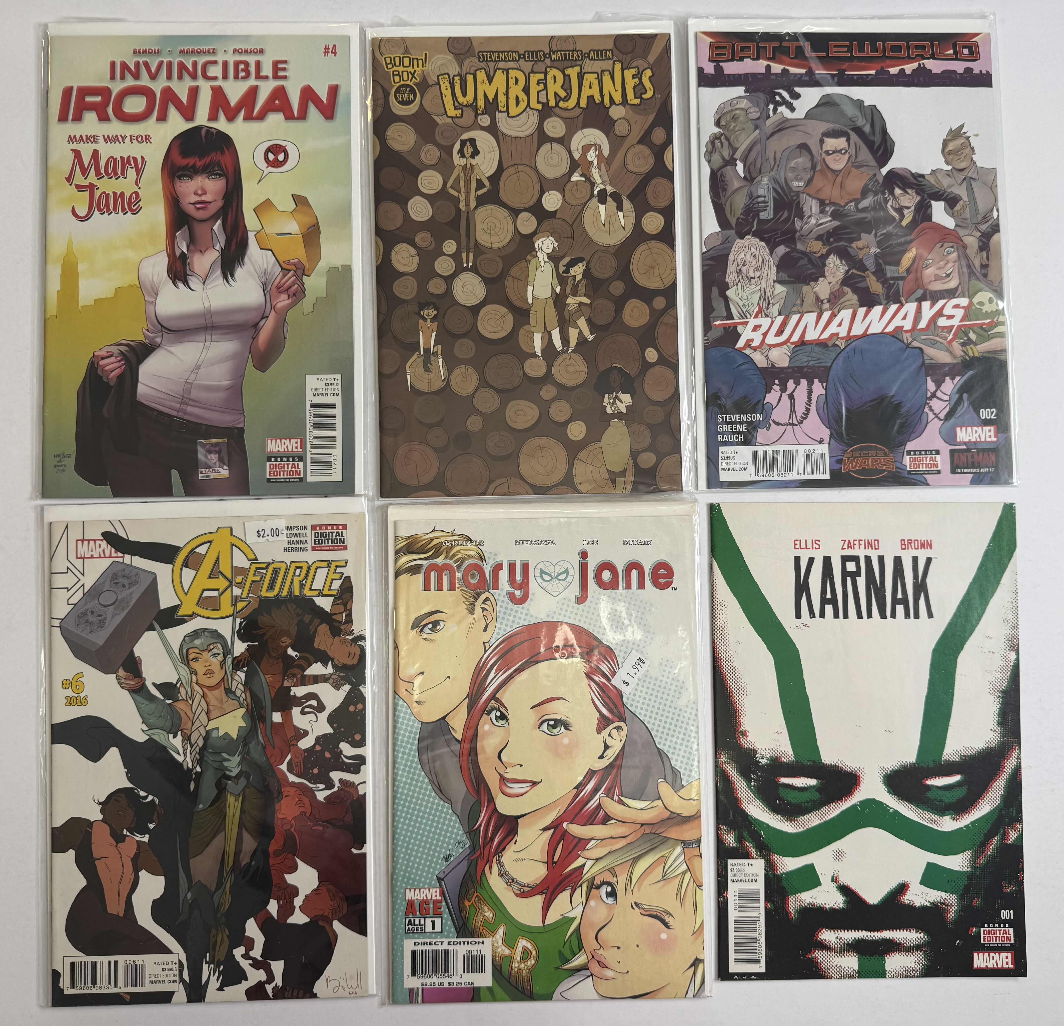 Photo 1 of 6- VINTAGE ASSORTED COMIC BOOKS