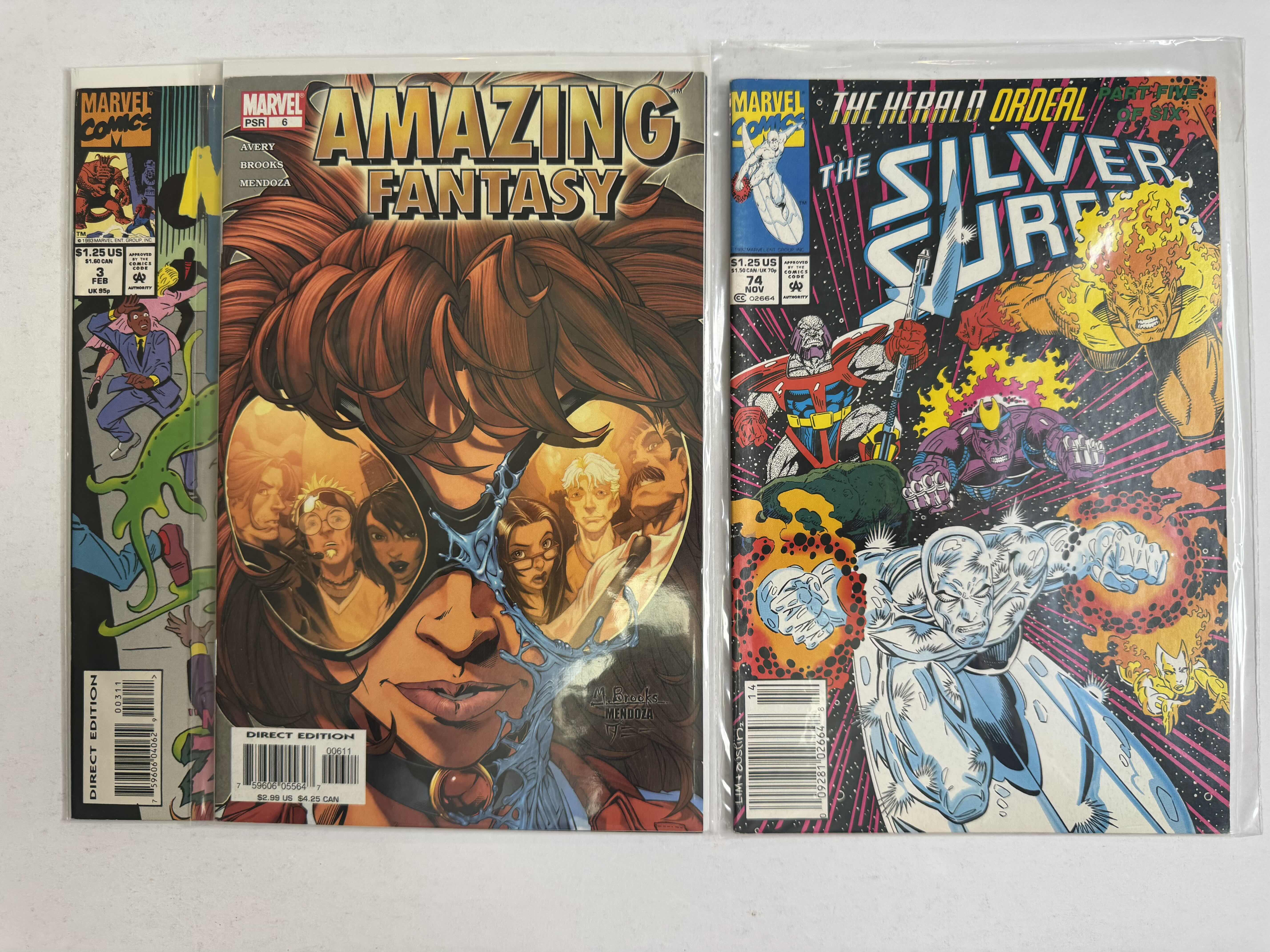 Photo 1 of 6- VINTAGE MARVEL COMIC BOOKS