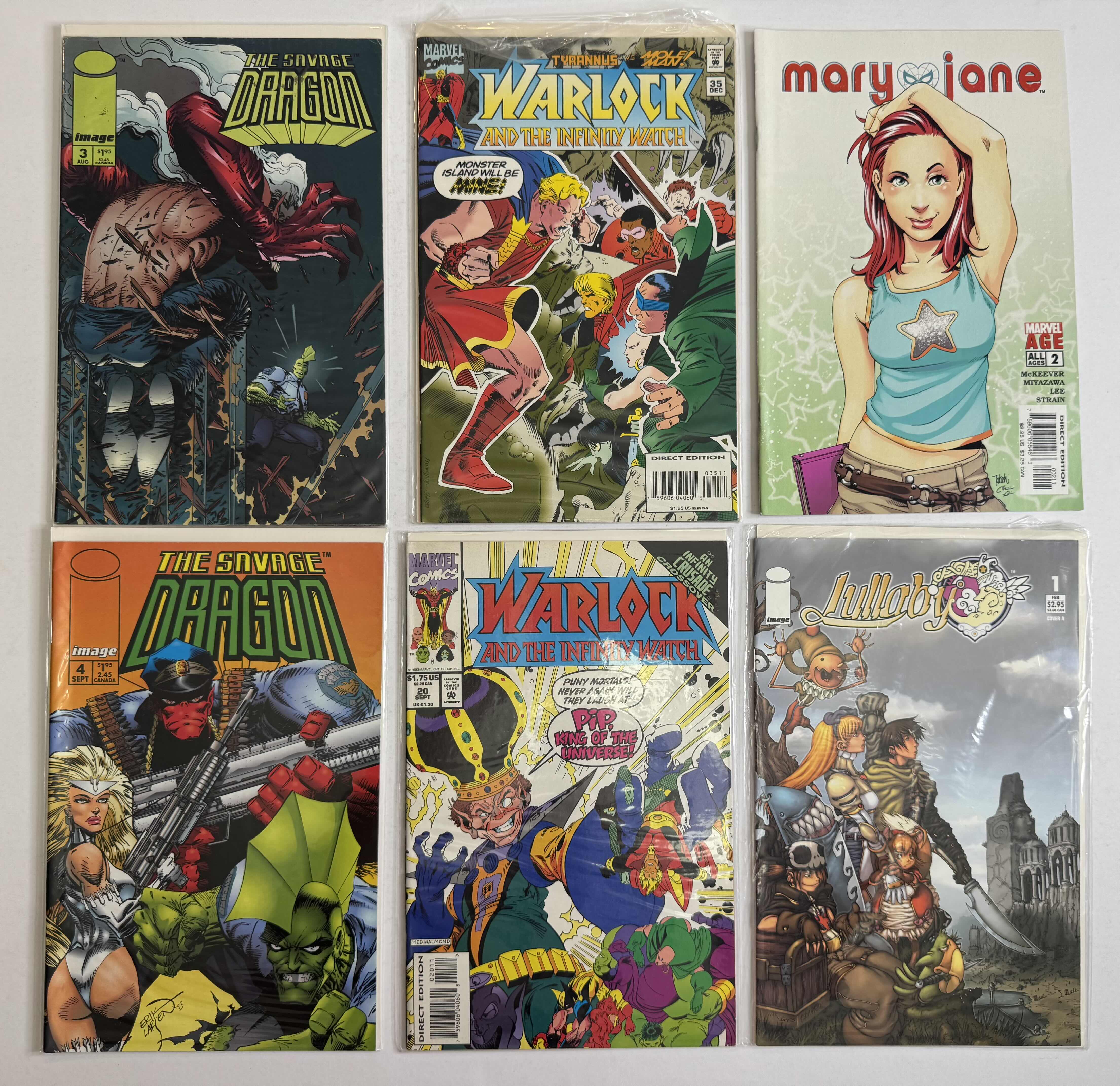 Photo 1 of 6- VINTAGE ASSORTED COMIC BOOKS