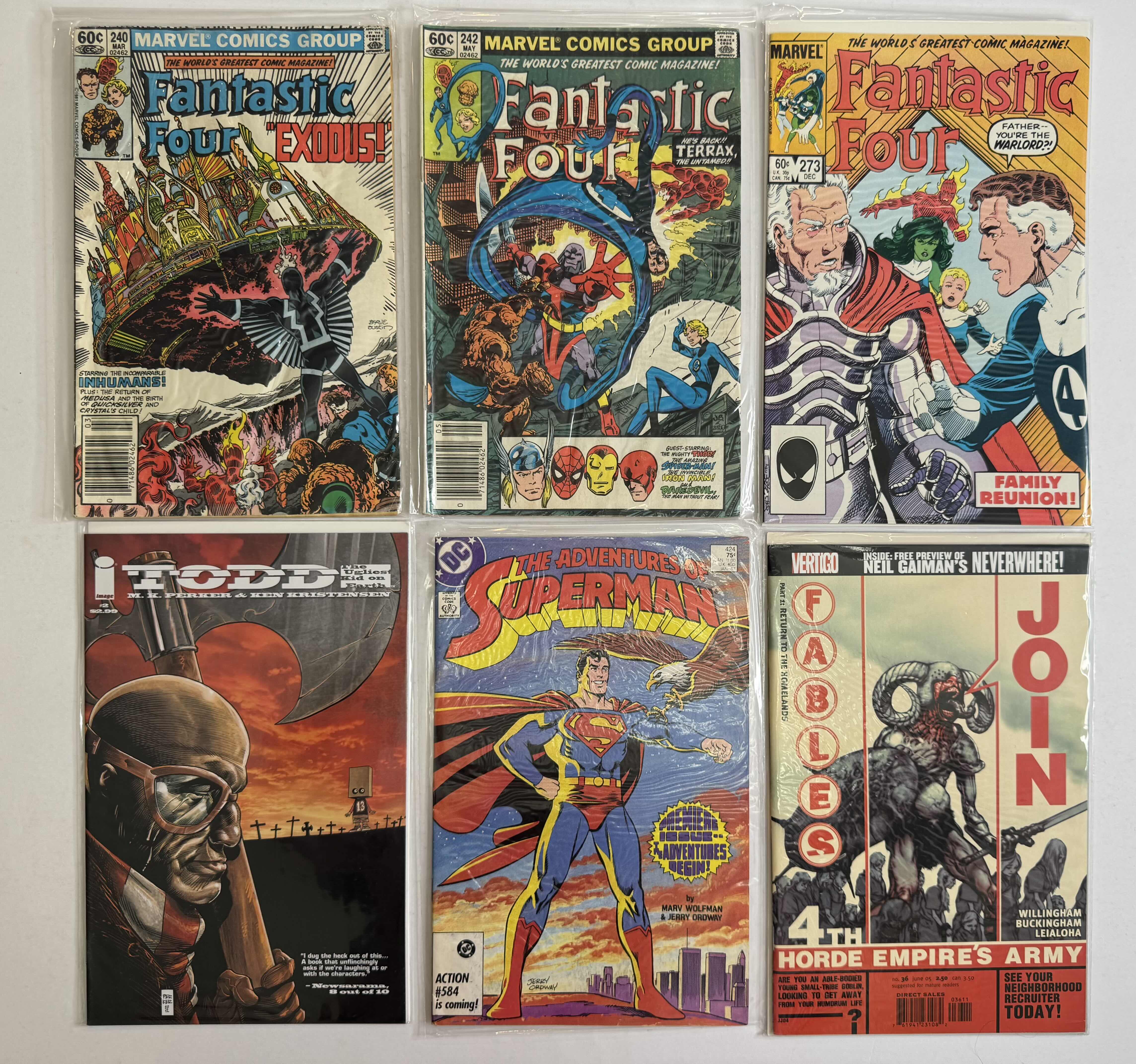 Photo 1 of 6- VINTAGE ASSORTED COMIC BOOKS