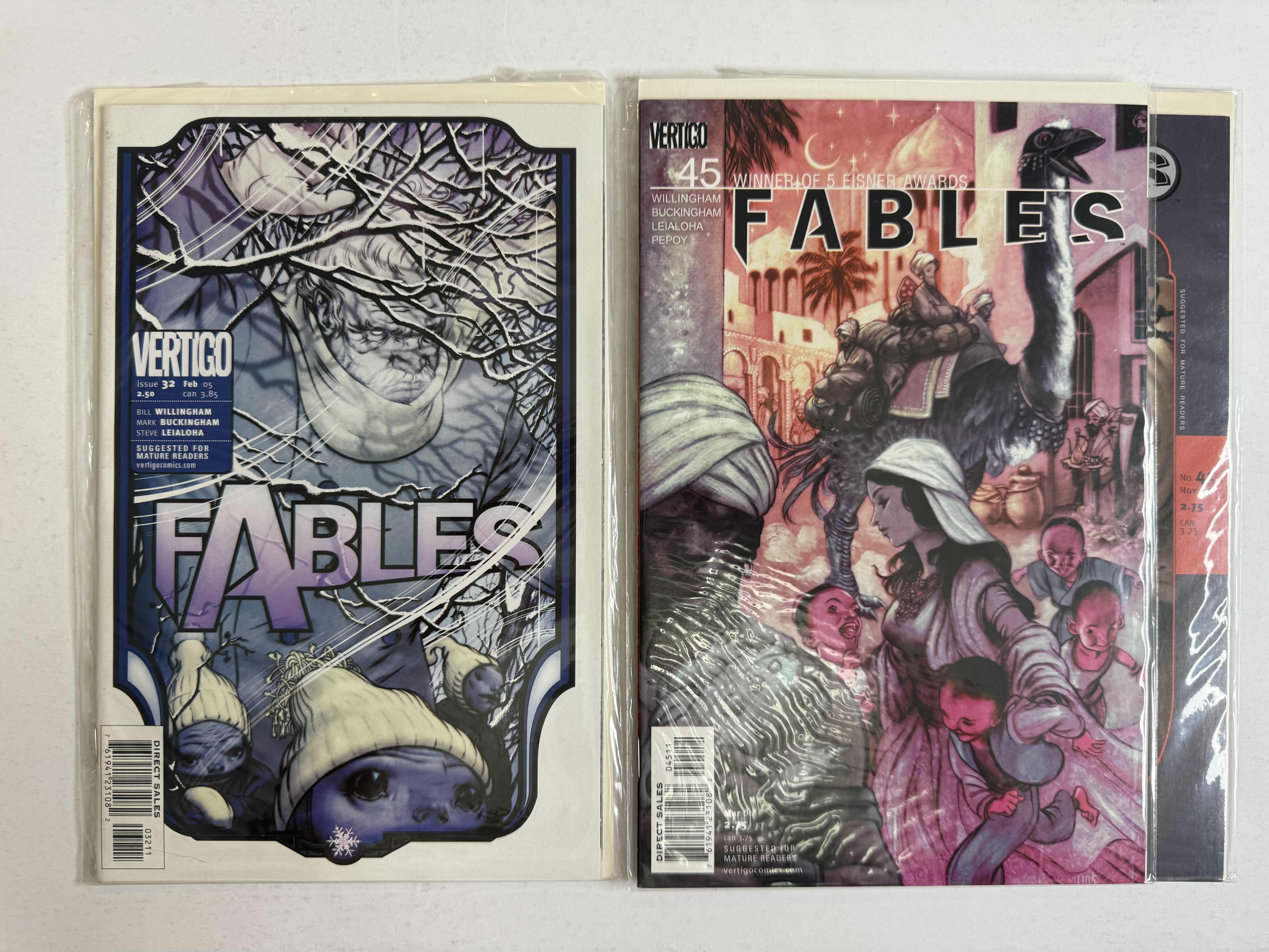 Photo 1 of 6- VINTAGE VERTIGO FABLES COMIC BOOKS
