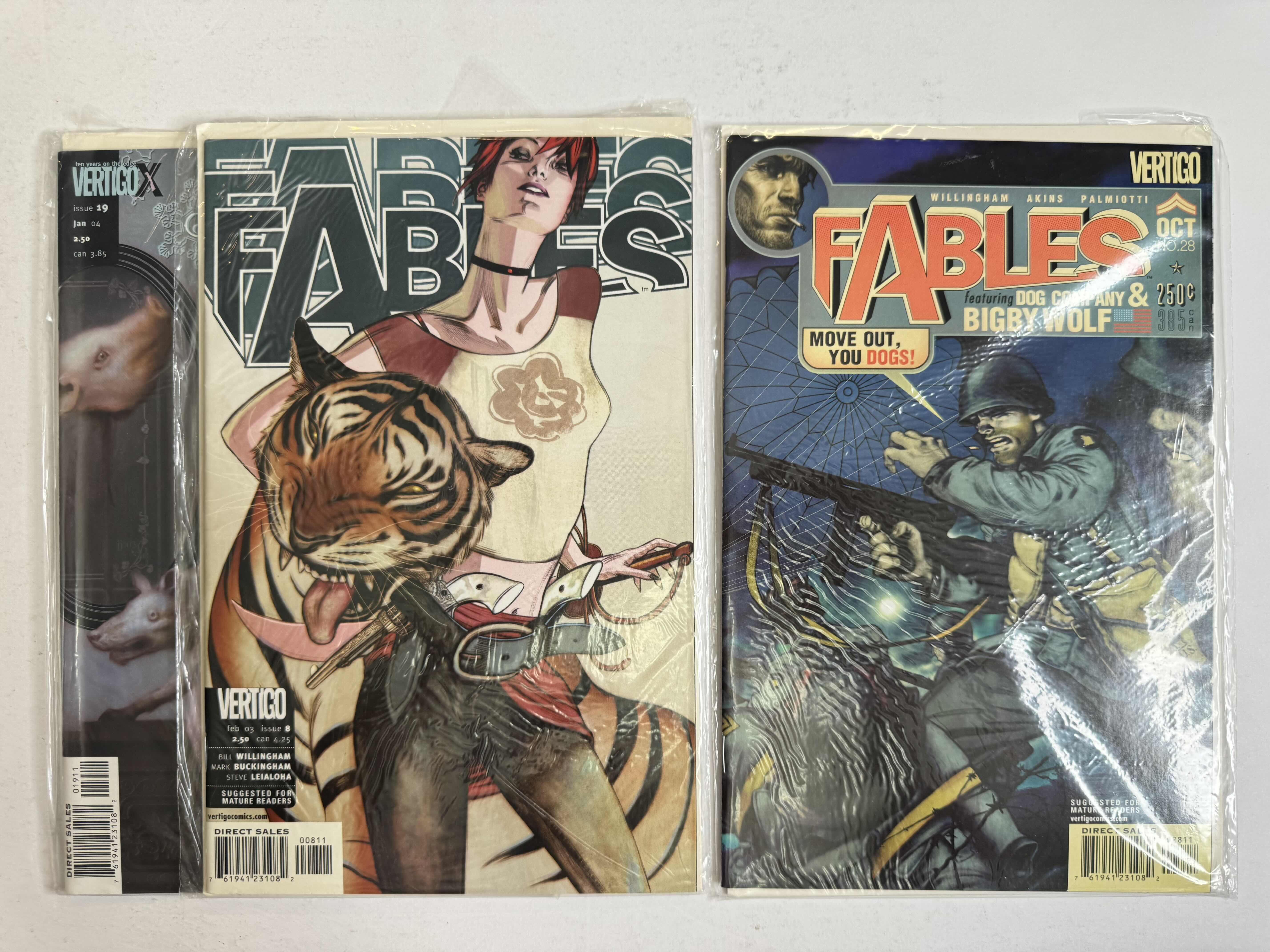 Photo 1 of 6- VINTAGE VERTIGO FABLES COMIC BOOKS