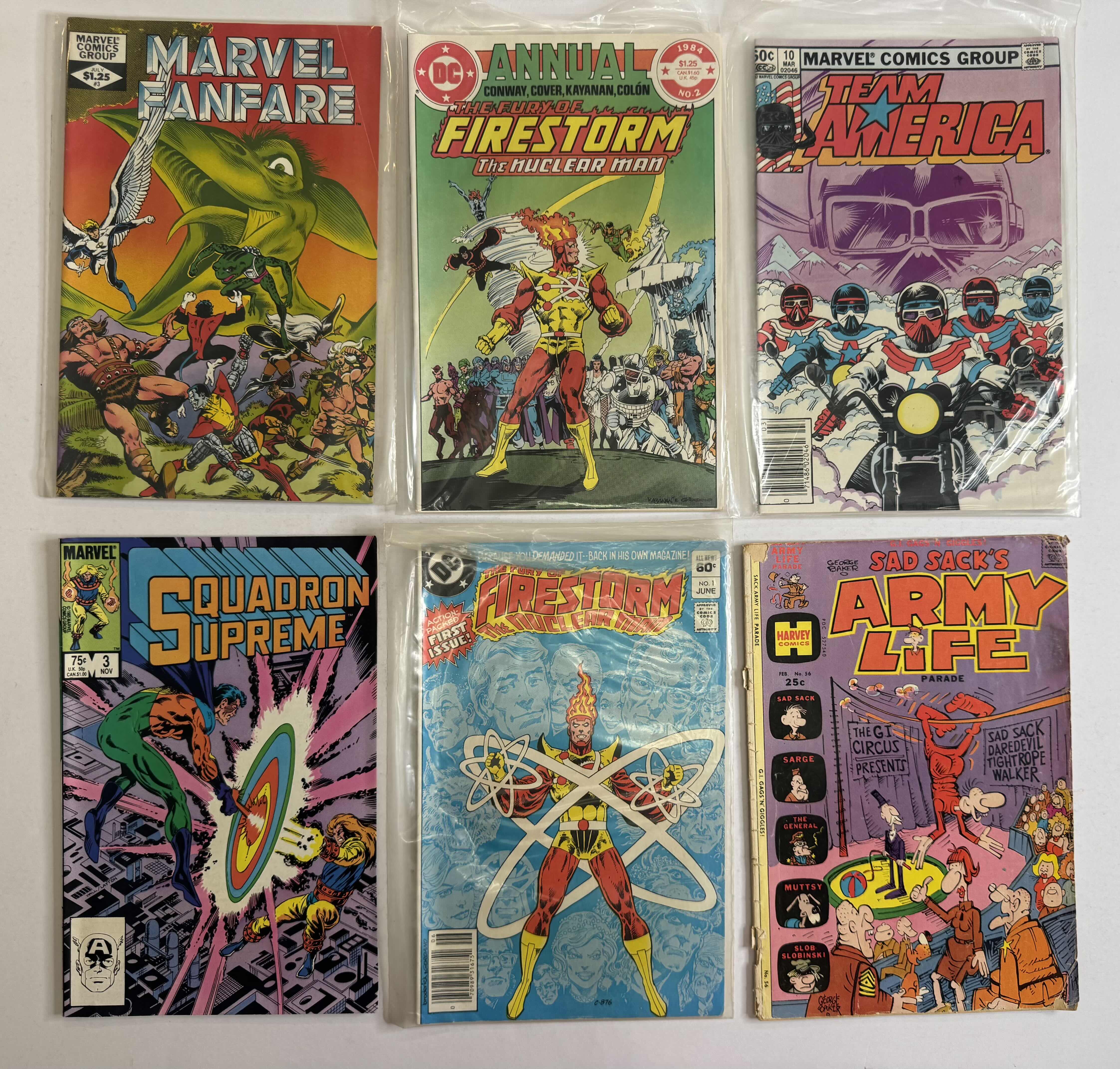 Photo 1 of 6- VINTAGE ASSORTED COMIC BOOKS