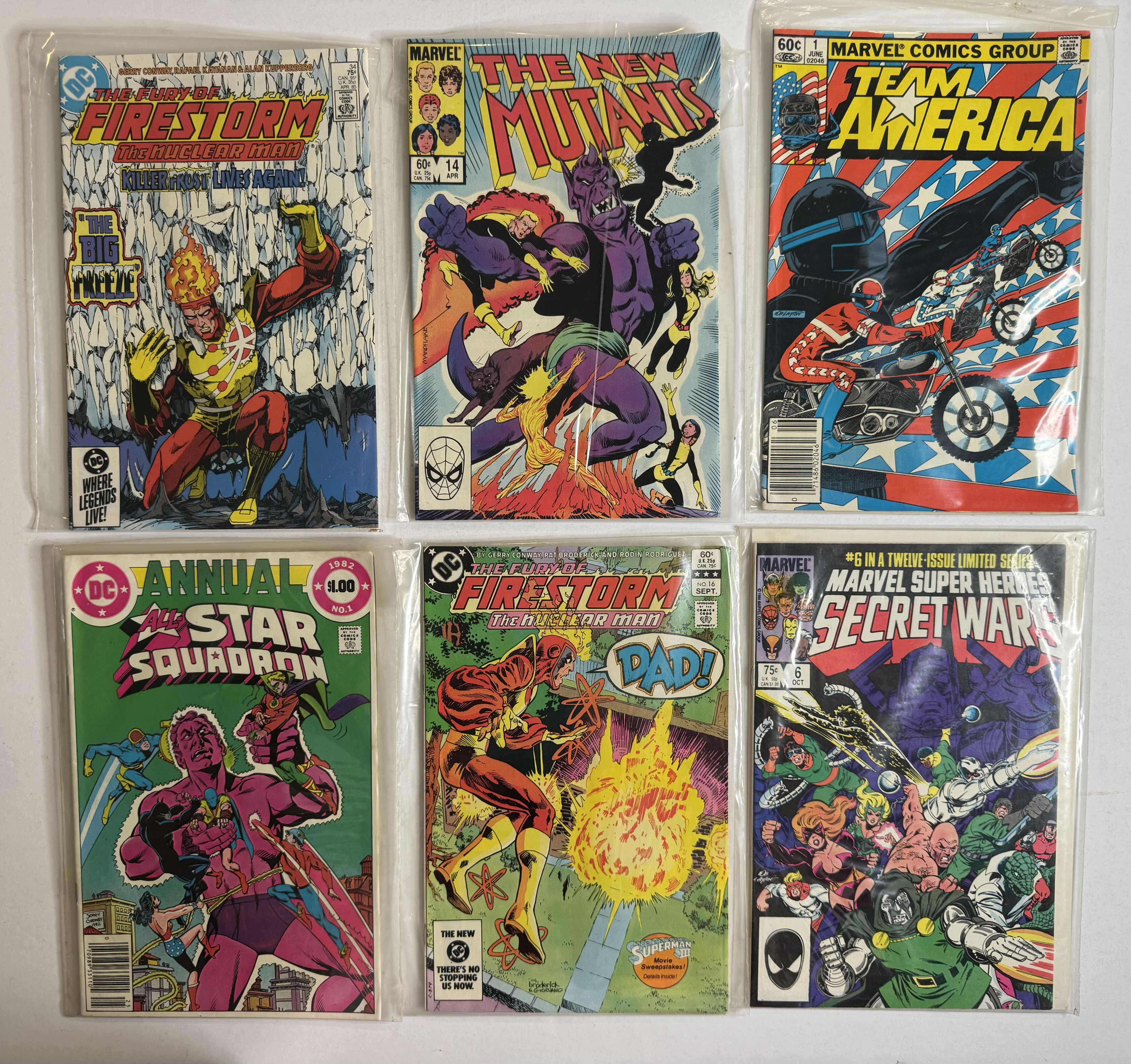 Photo 1 of 6- VINTAGE ASSORTED COMIC BOOKS