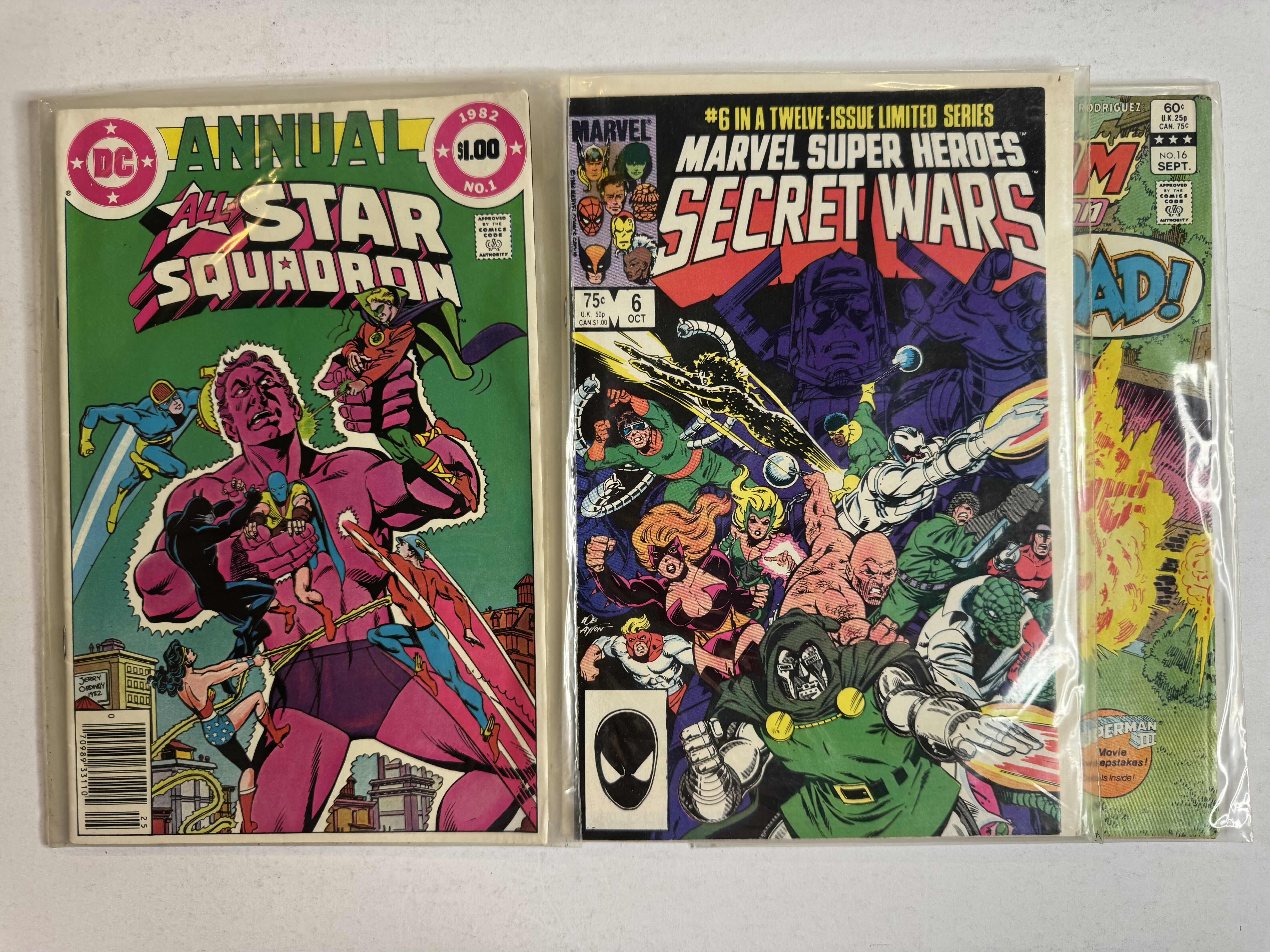 Photo 1 of 6- VINTAGE ASSORTED COMIC BOOKS