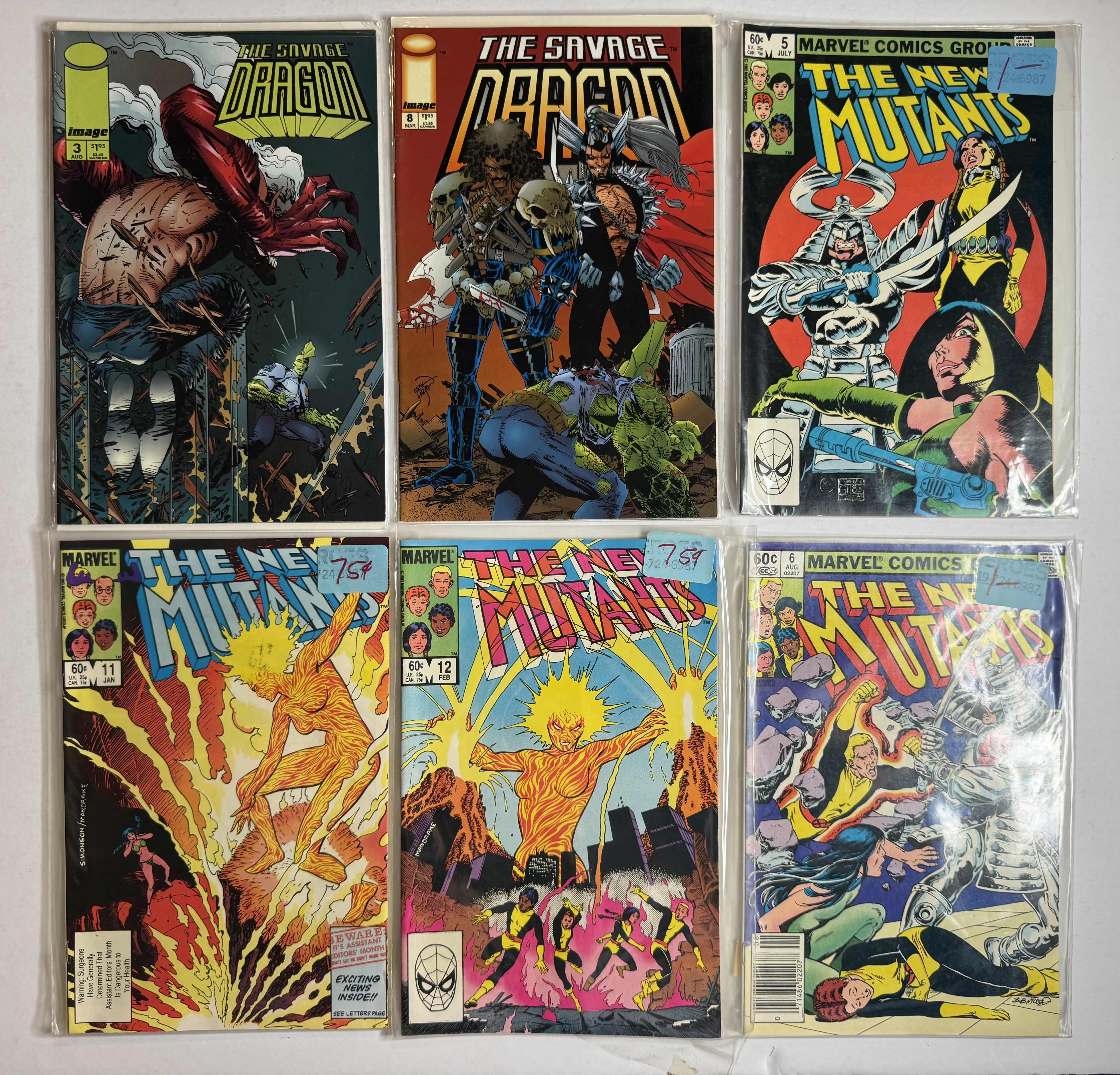 Photo 1 of 6- VINTAGE ASSORTED COMIC BOOKS