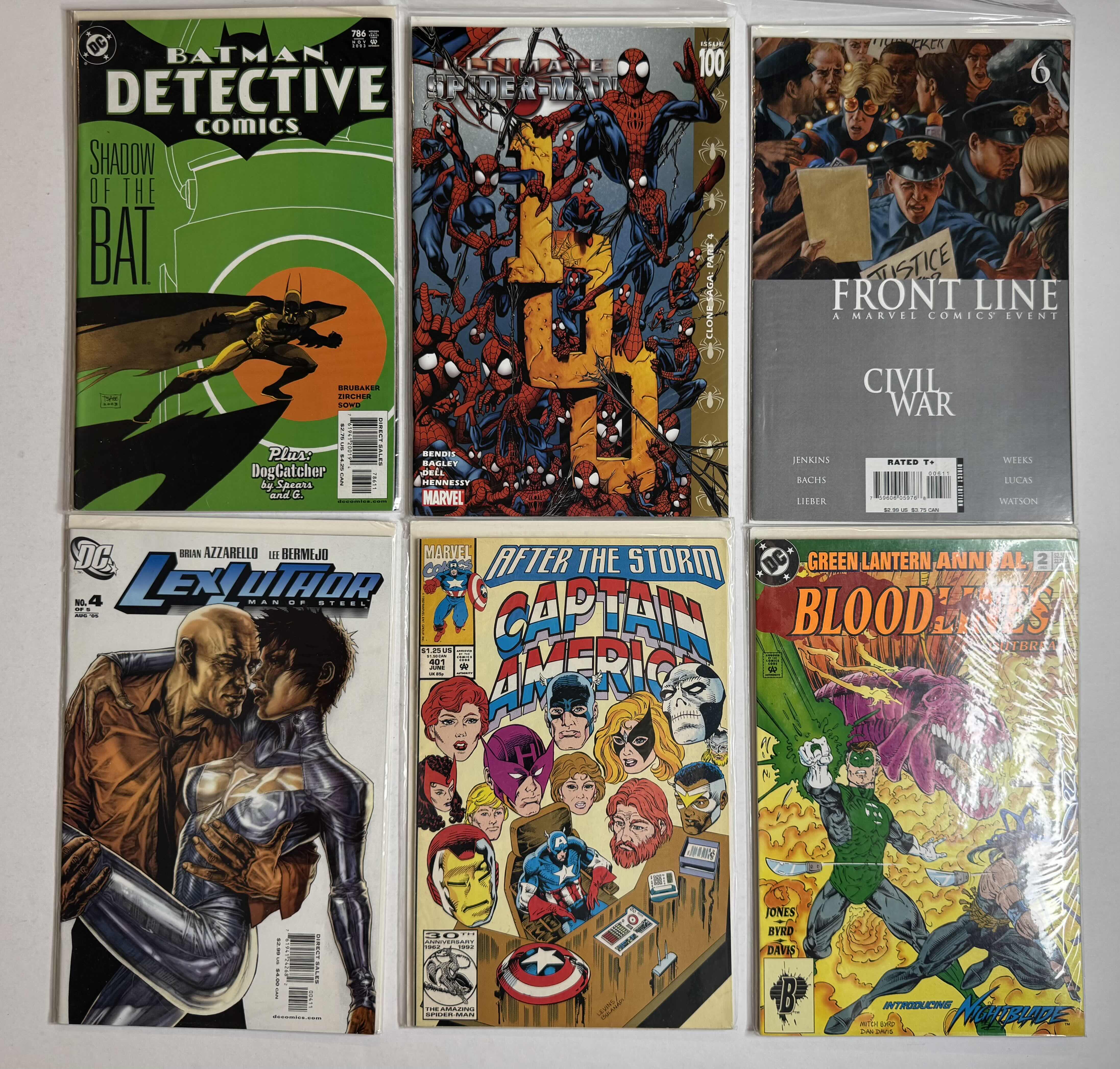 Photo 1 of 6- VINTAGE ASSORTED COMIC BOOKS