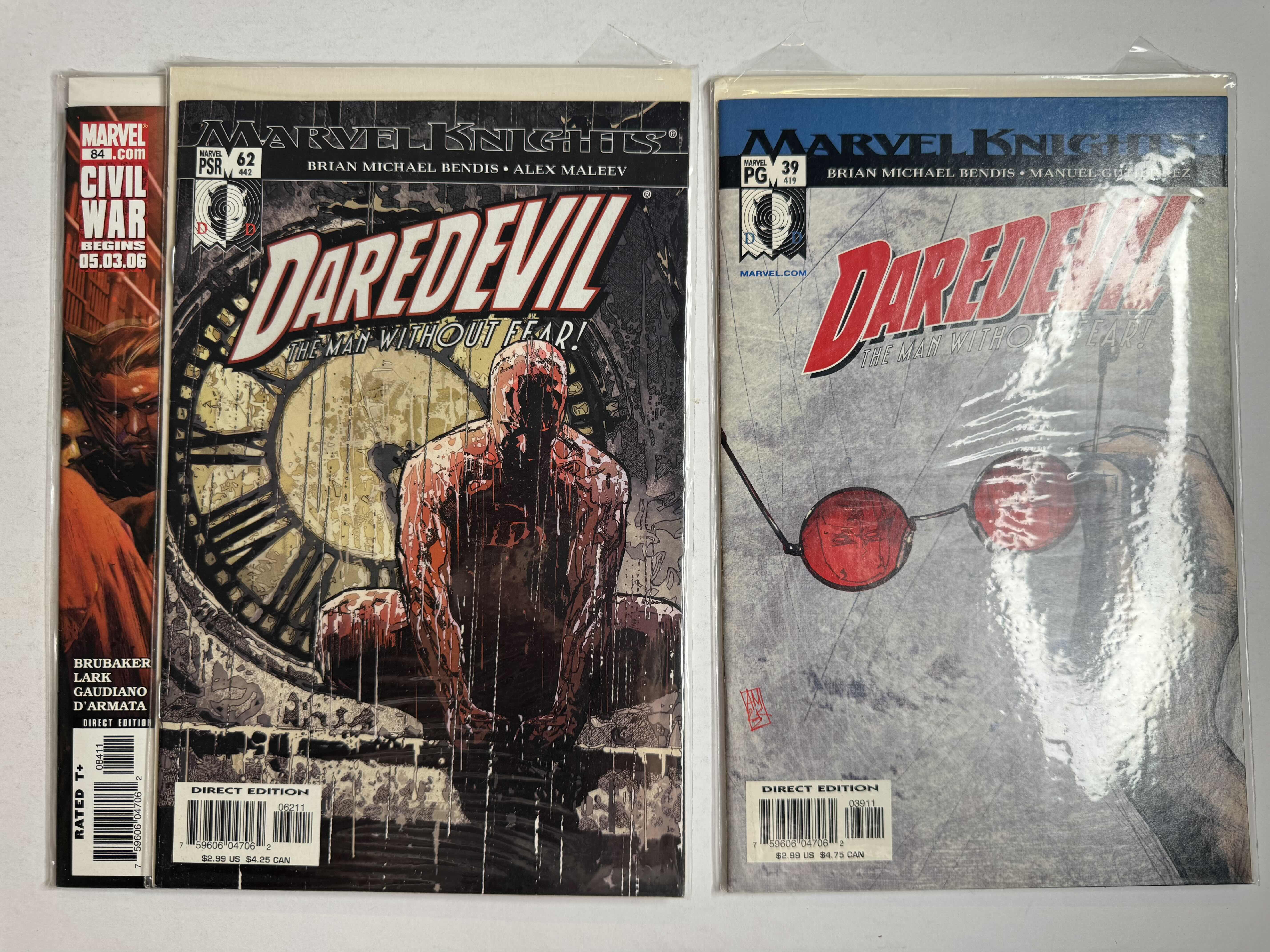 Photo 1 of 6- VINTAGE MARVEL DAREDEVIL COMIC BOOKS