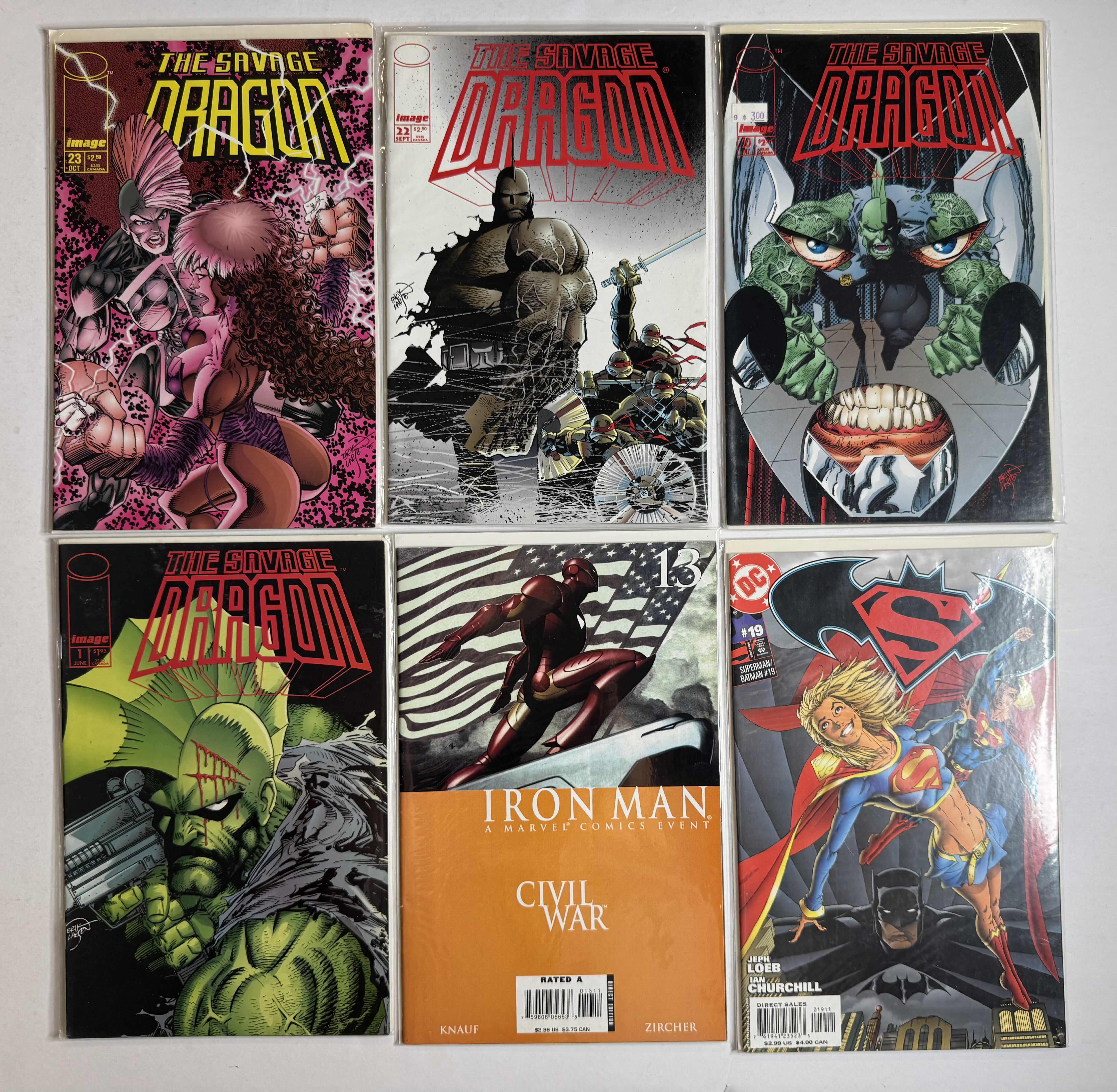 Photo 1 of 6- VINTAGE ASSORTED COMIC BOOKS