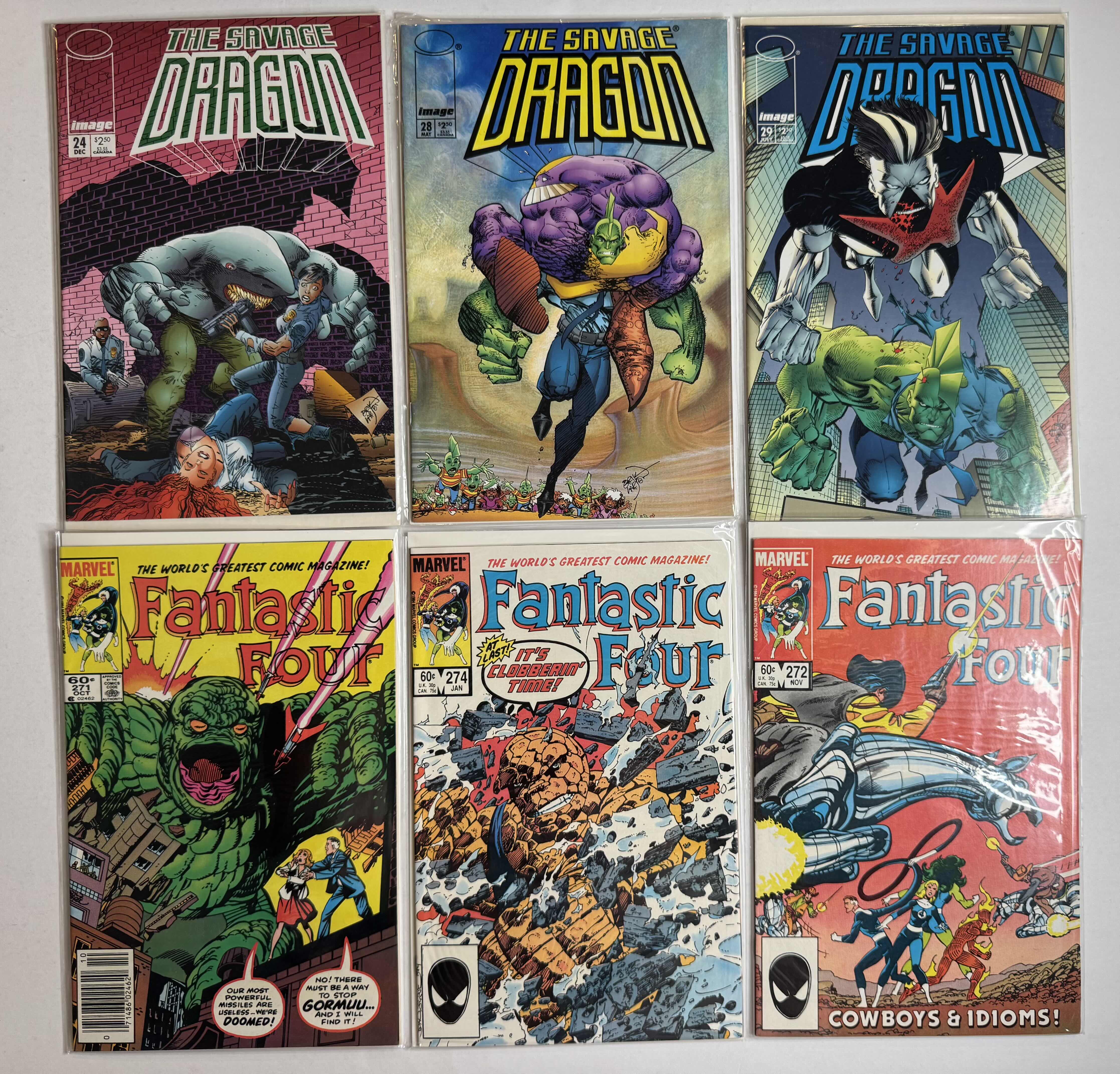 Photo 1 of 6- VINTAGE ASSORTED COMIC BOOKS