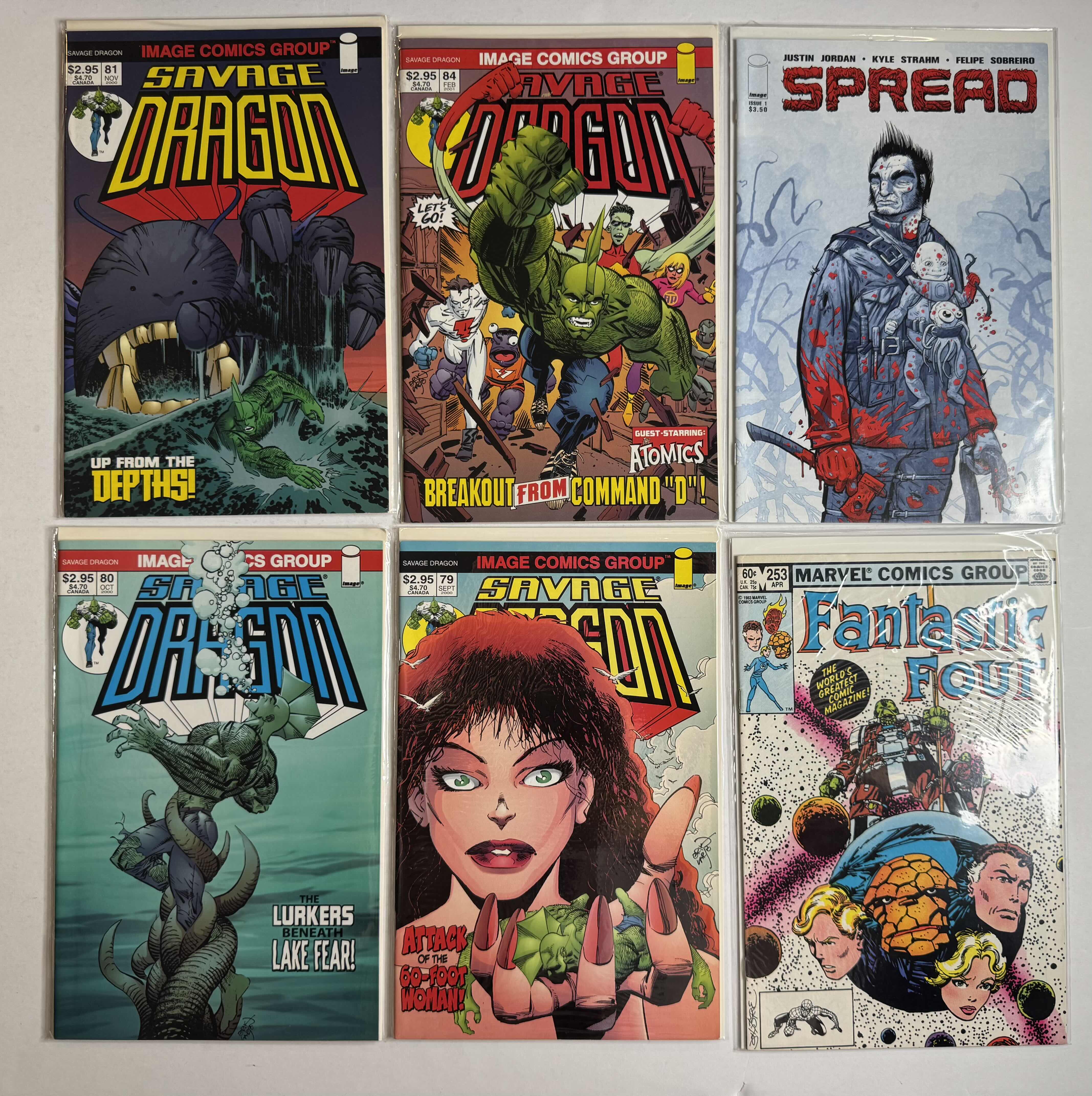 Photo 1 of 6- VINTAGE ASSORTED COMIC BOOKS