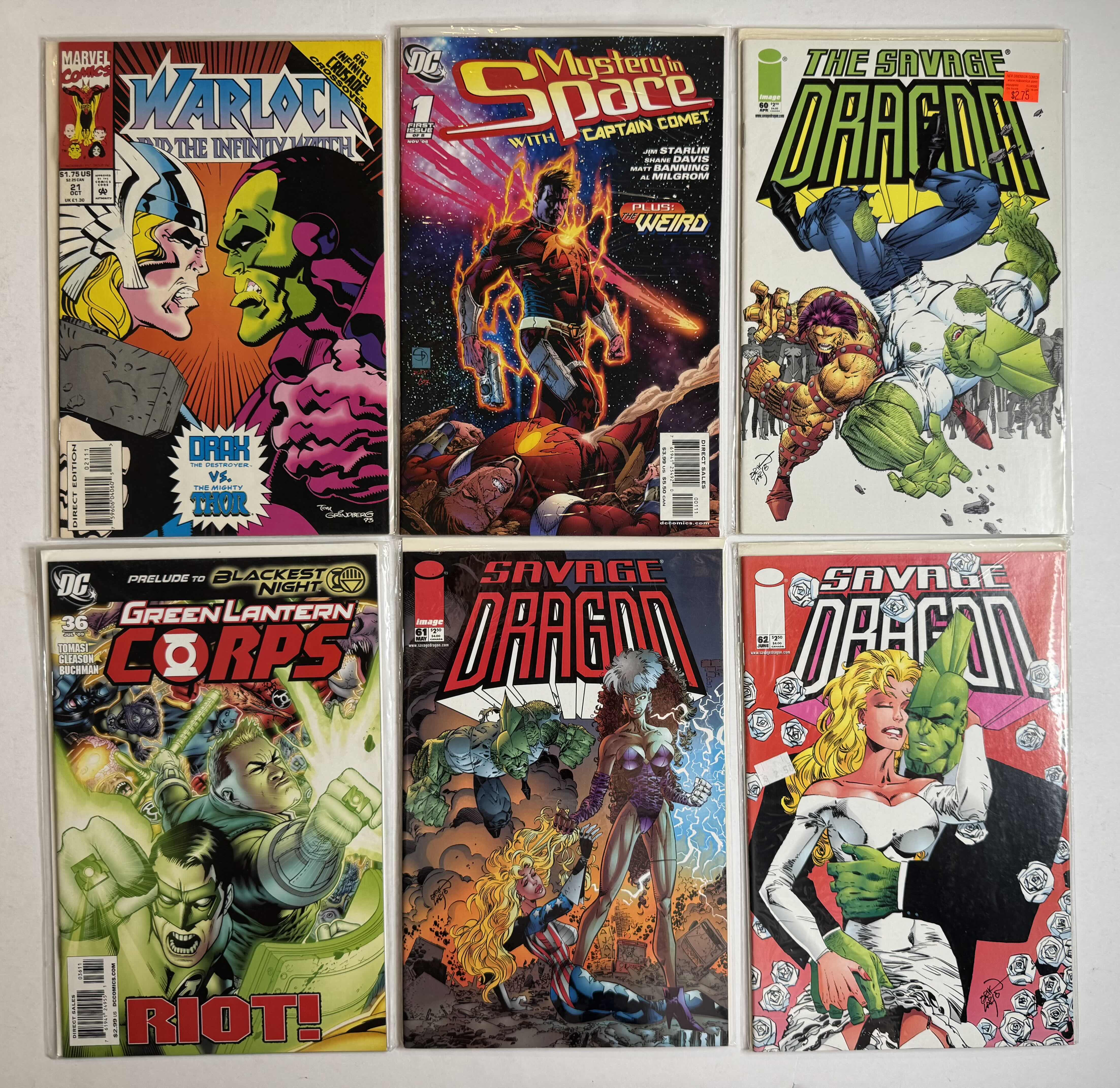 Photo 1 of 6- VINTAGE ASSORTED COMIC BOOKS