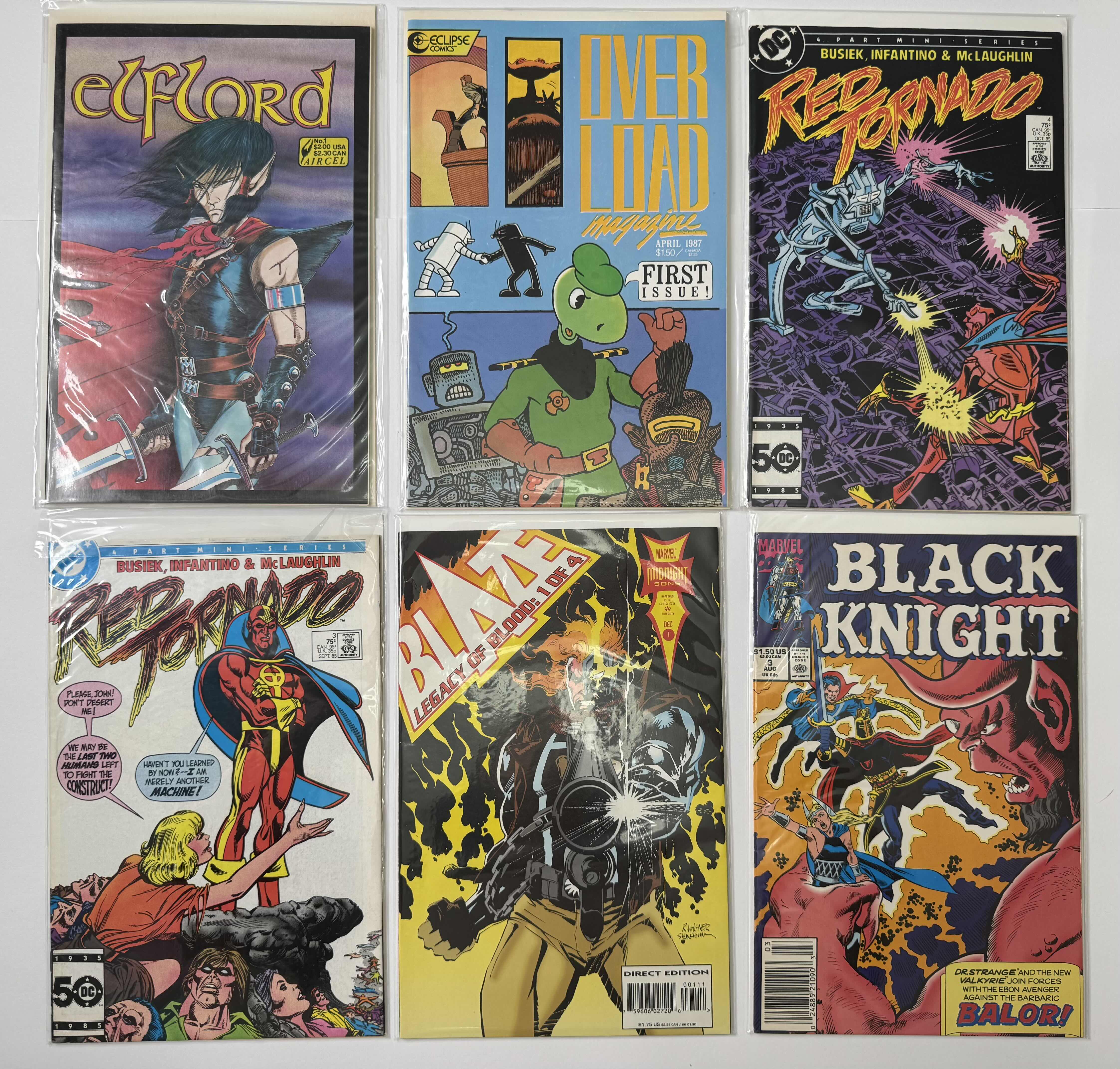 Photo 1 of 6- VINTAGE ASSORTED COMIC BOOKS