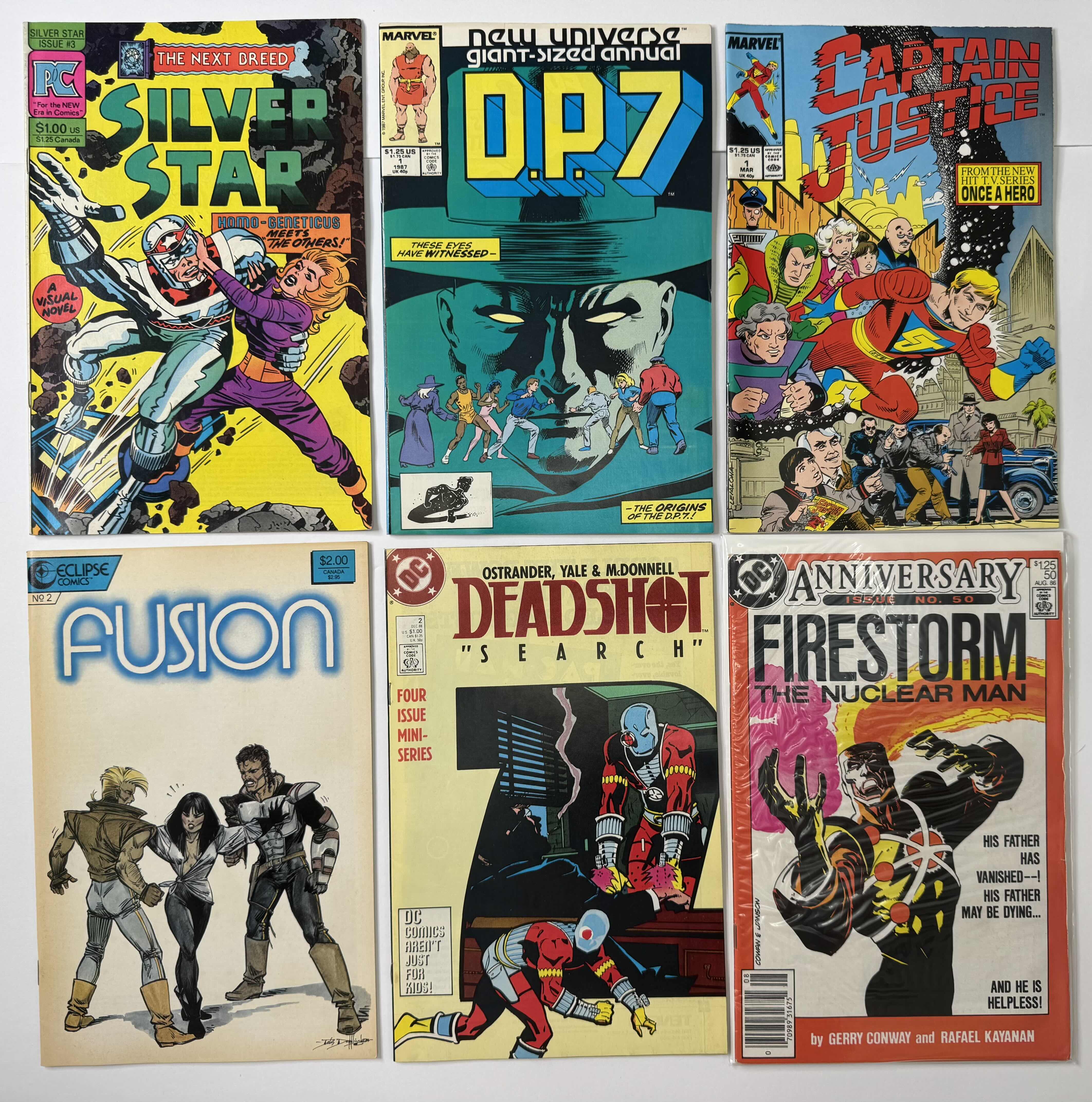 Photo 1 of 6- VINTAGE ASSORTED COMIC BOOKS