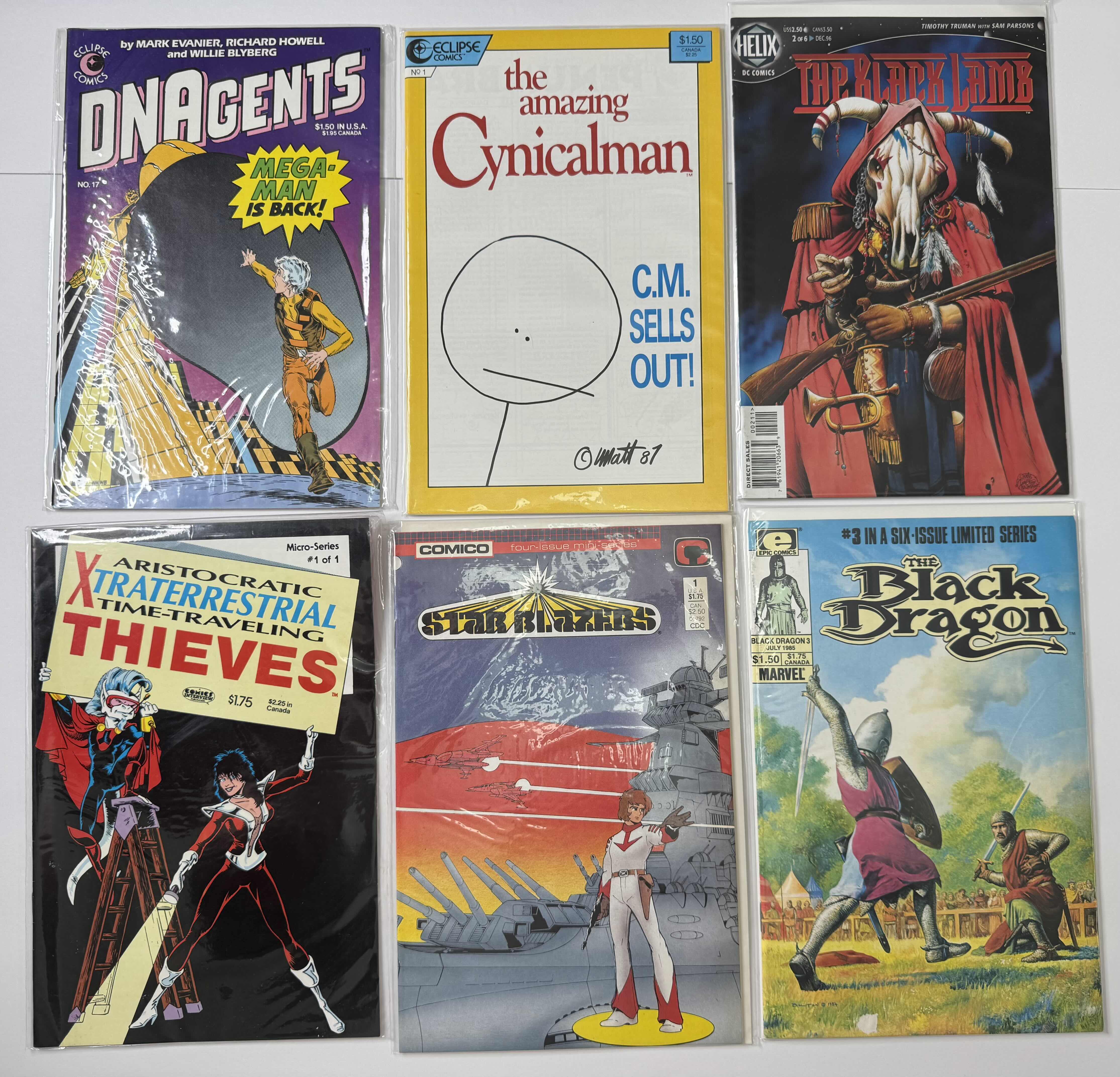Photo 1 of 6- VINTAGE ASSORTED COMIC BOOKS