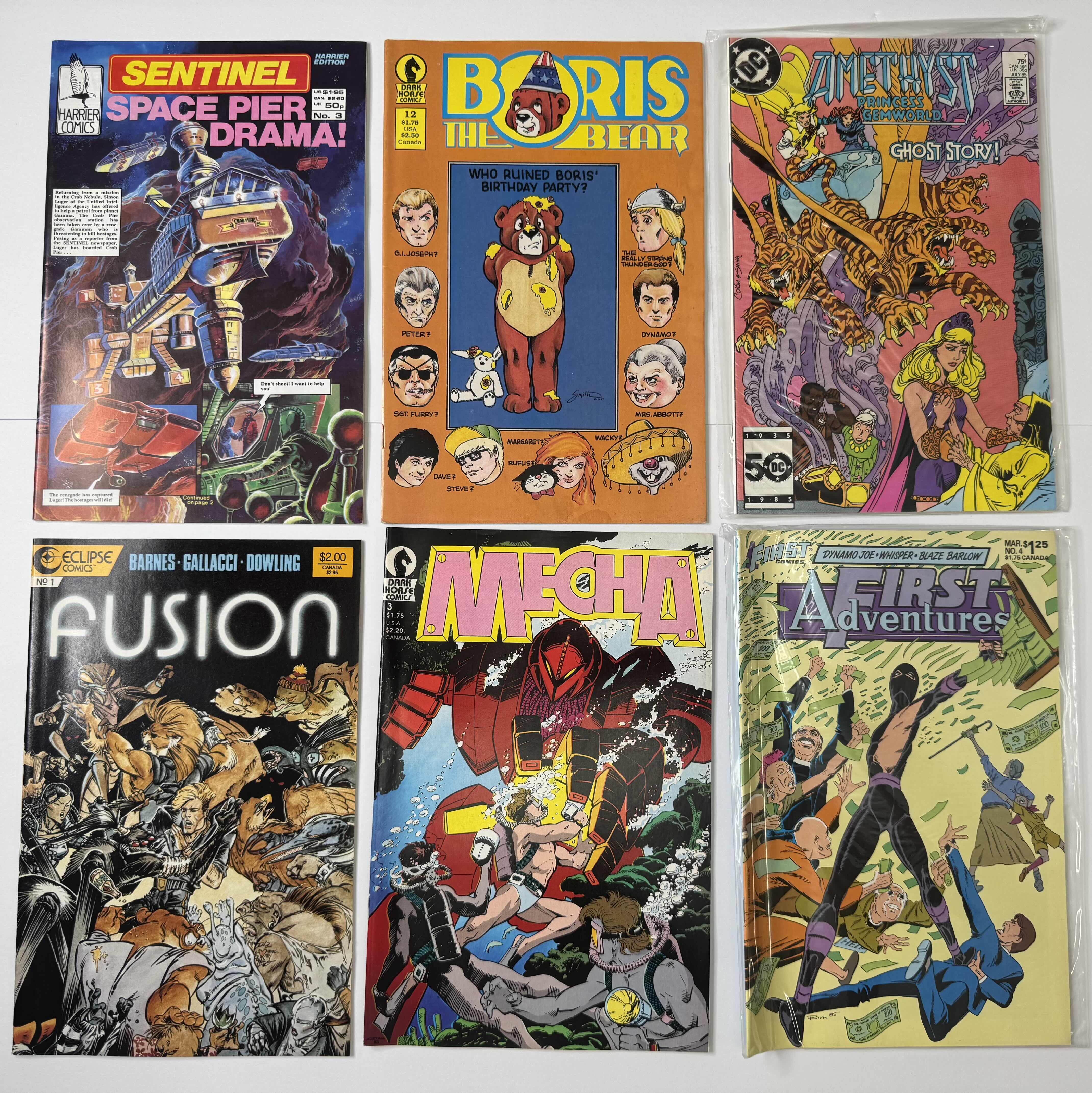 Photo 1 of 6- VINTAGE ASSORTED COMIC BOOKS