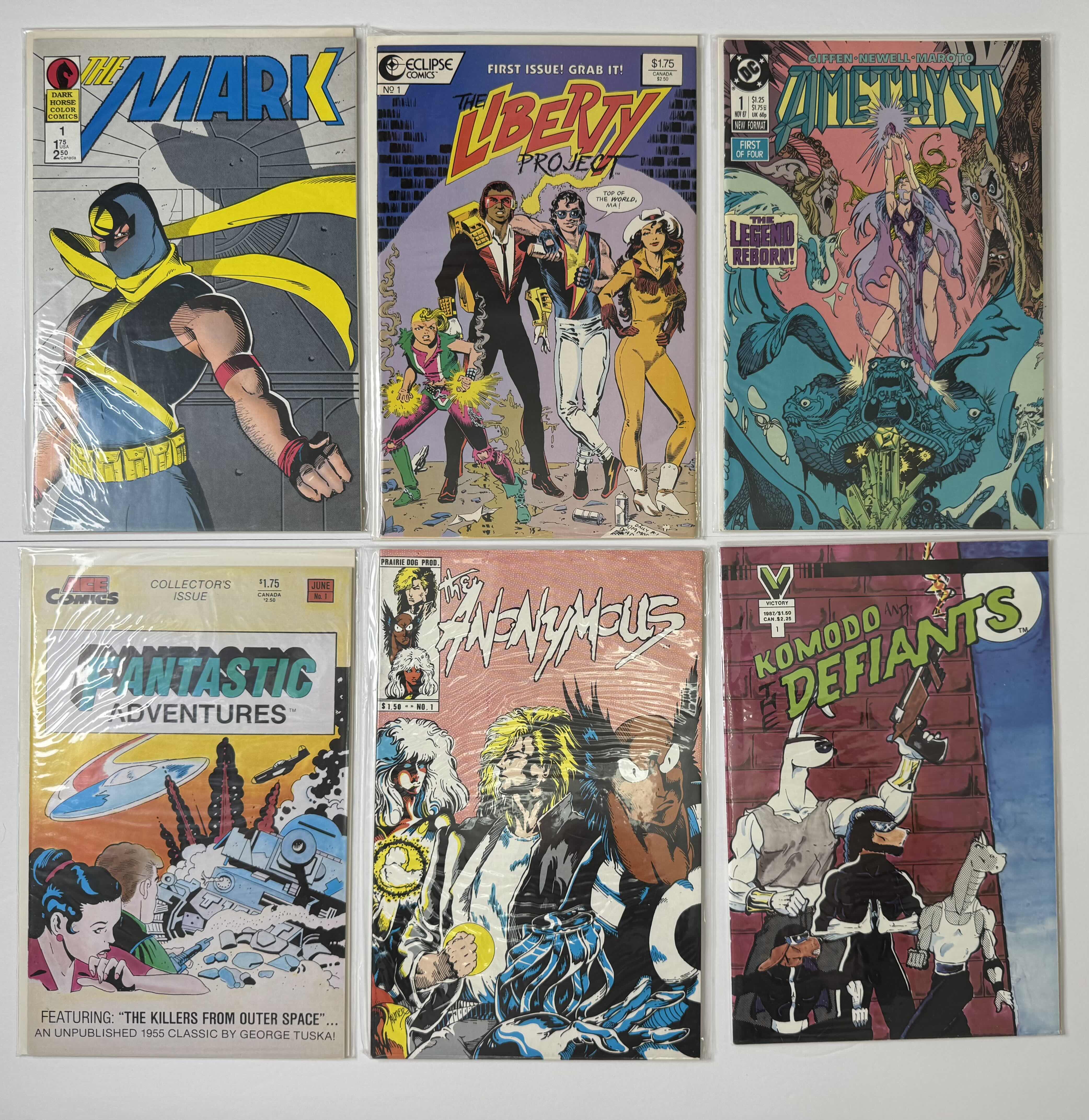 Photo 1 of 6- VINTAGE ASSORTED COMIC BOOKS