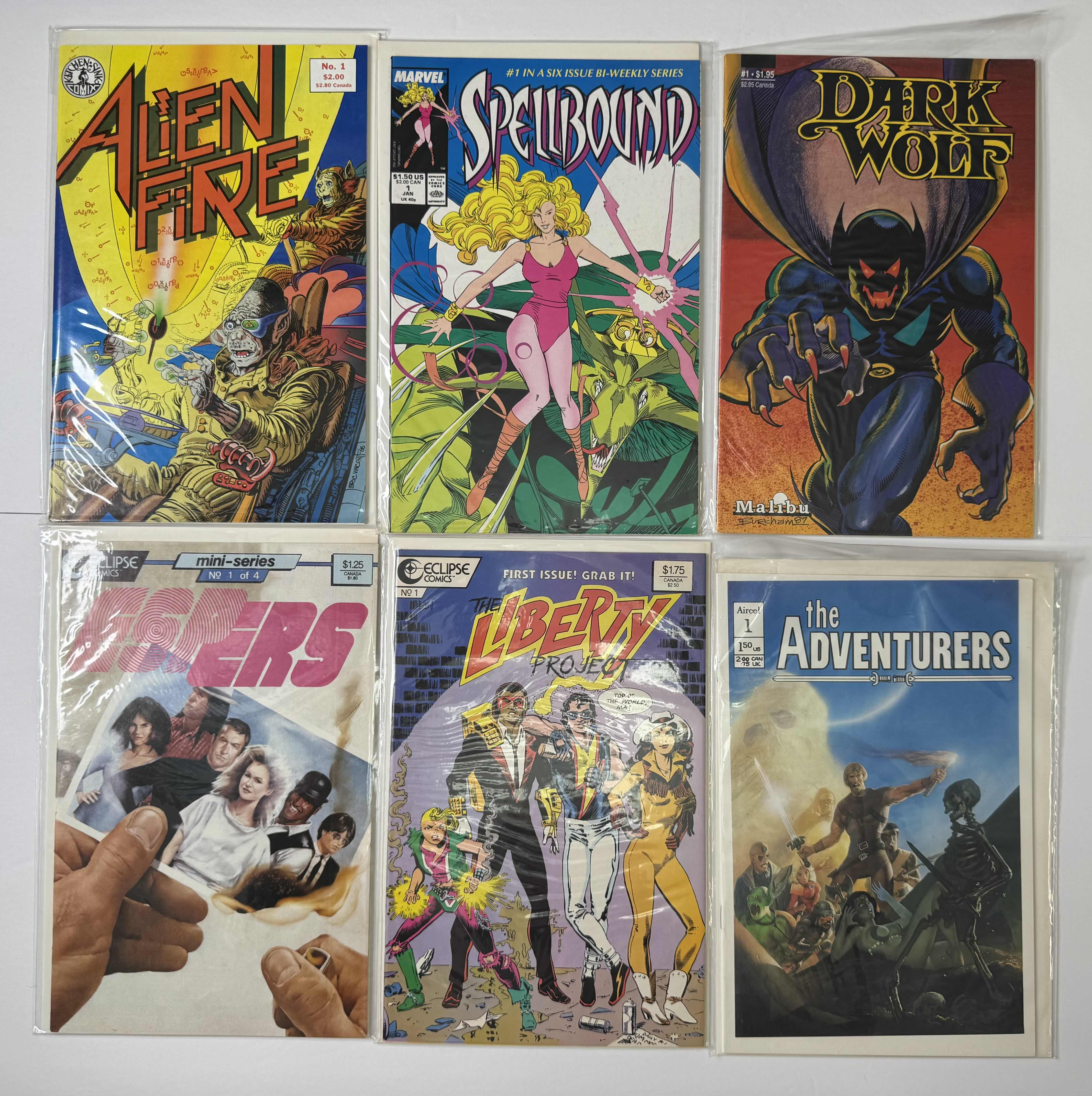 Photo 1 of 6- VINTAGE ASSORTED COMIC BOOKS