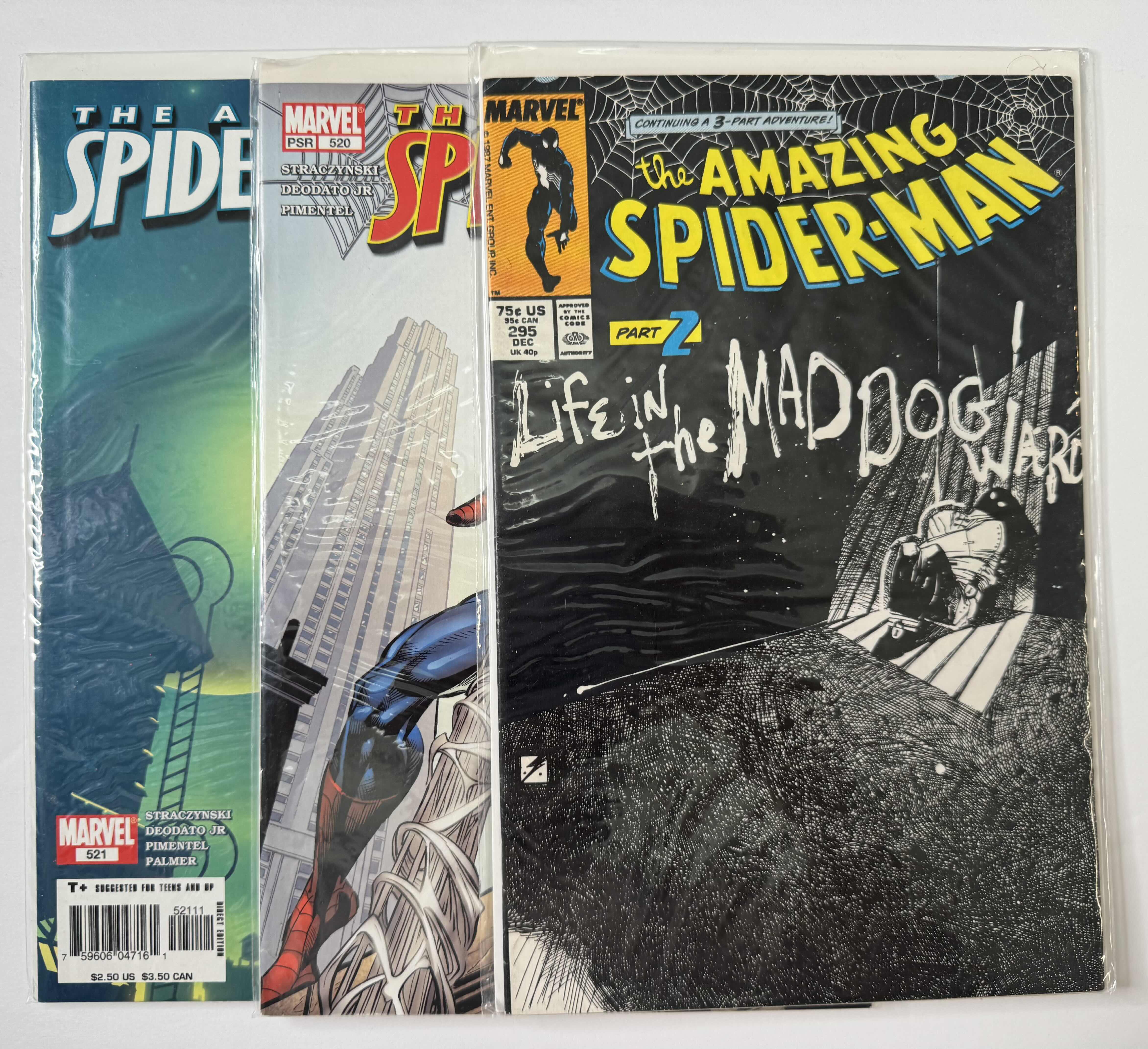 Photo 1 of 6- VINTAGE SPIDER-MAN COMIC BOOKS