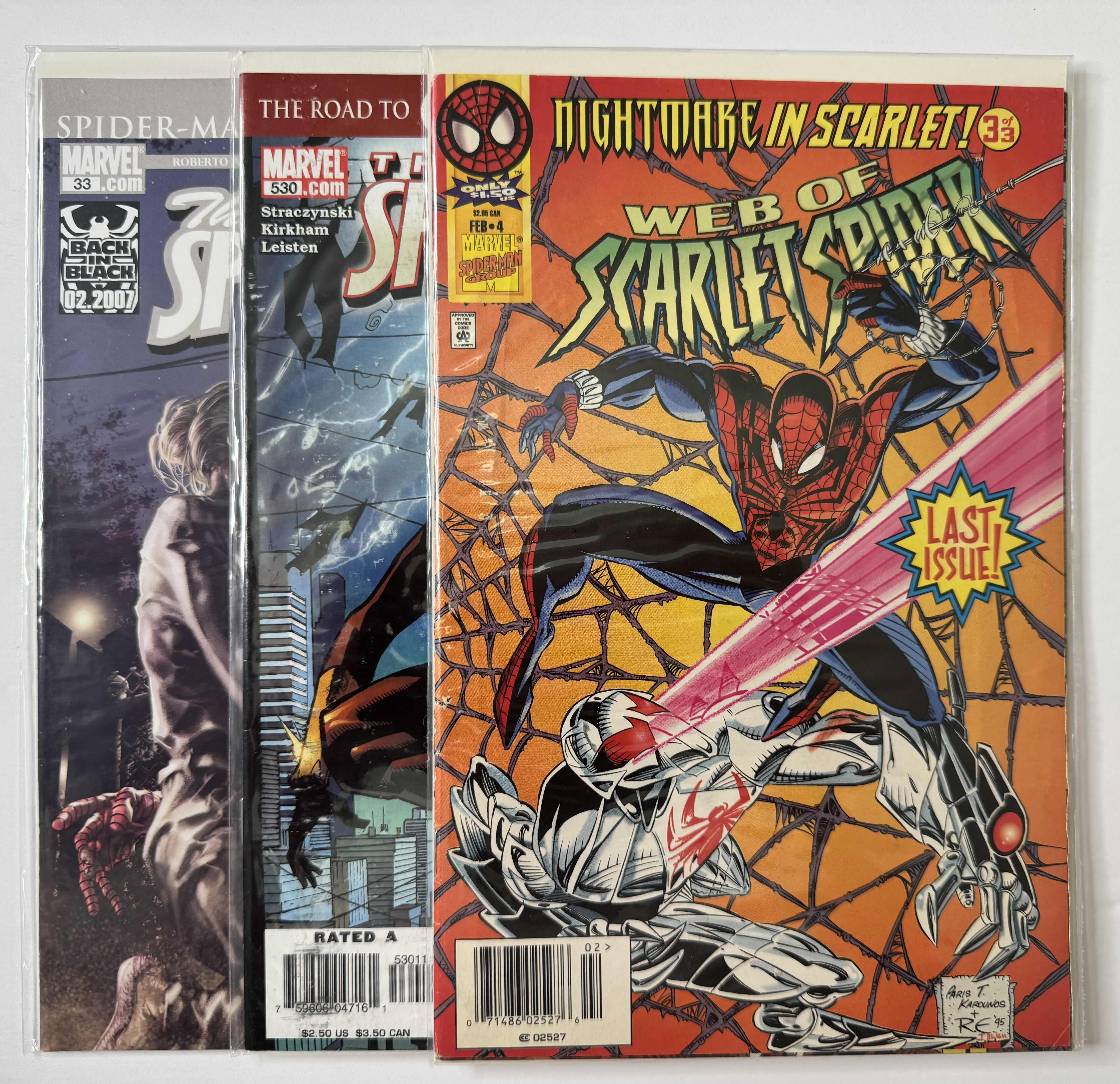 Photo 1 of 6- VINTAGE SPIDER-MAN COMIC BOOKS