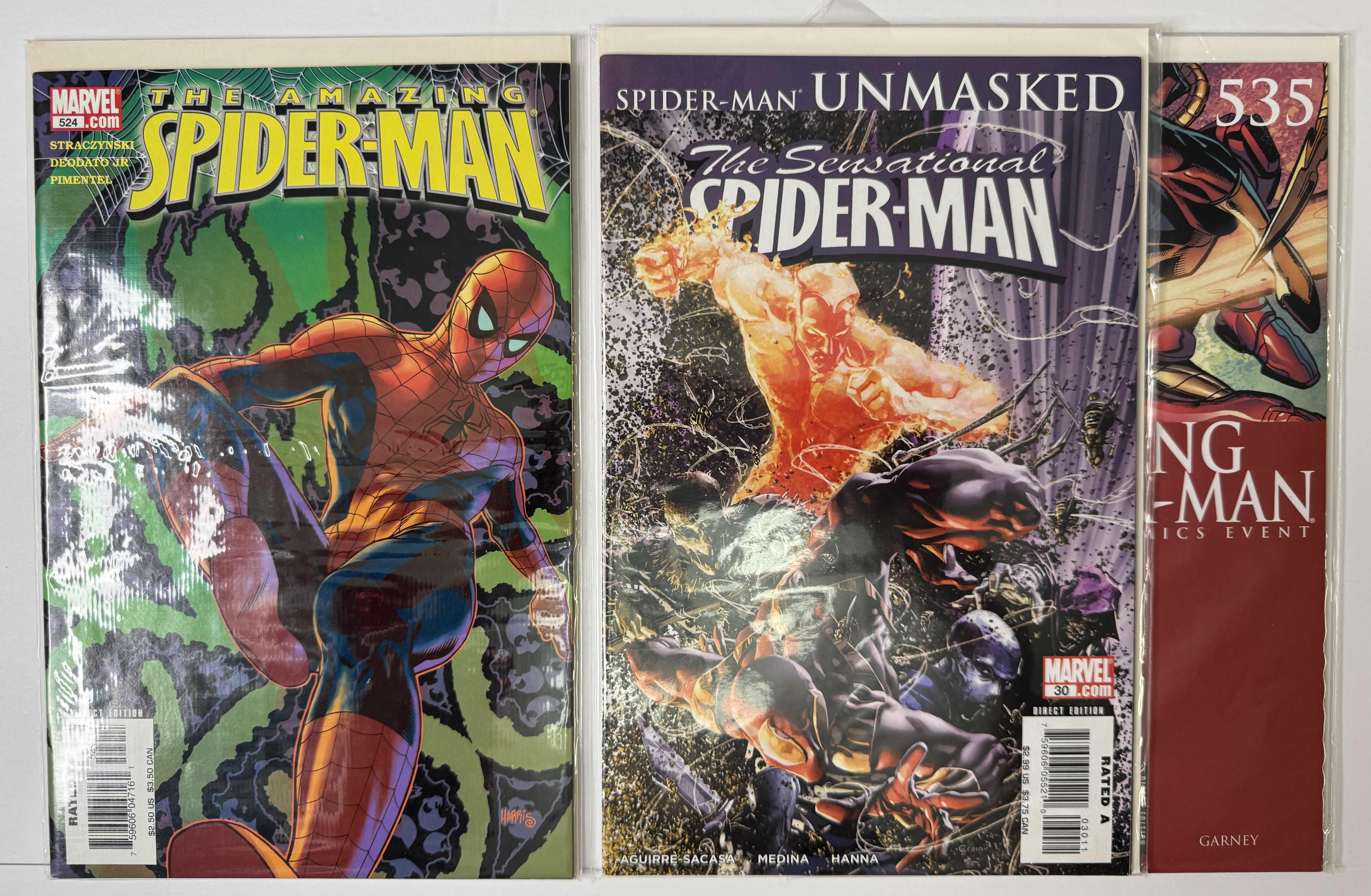 Photo 1 of 6- VINTAGE SPIDER-MAN COMIC BOOKS