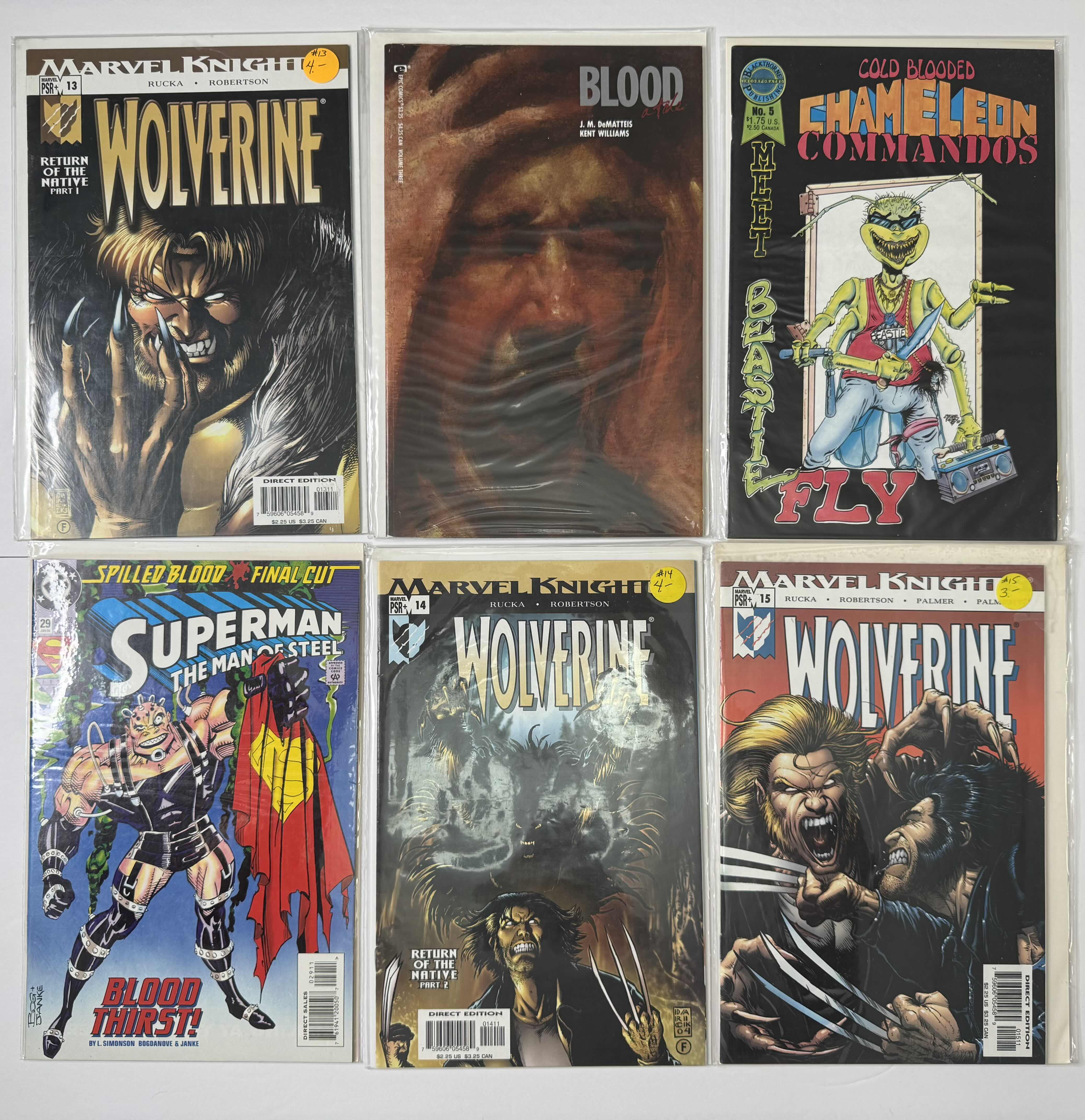 Photo 1 of 6- VINTAGE ASSORTED COMIC BOOKS