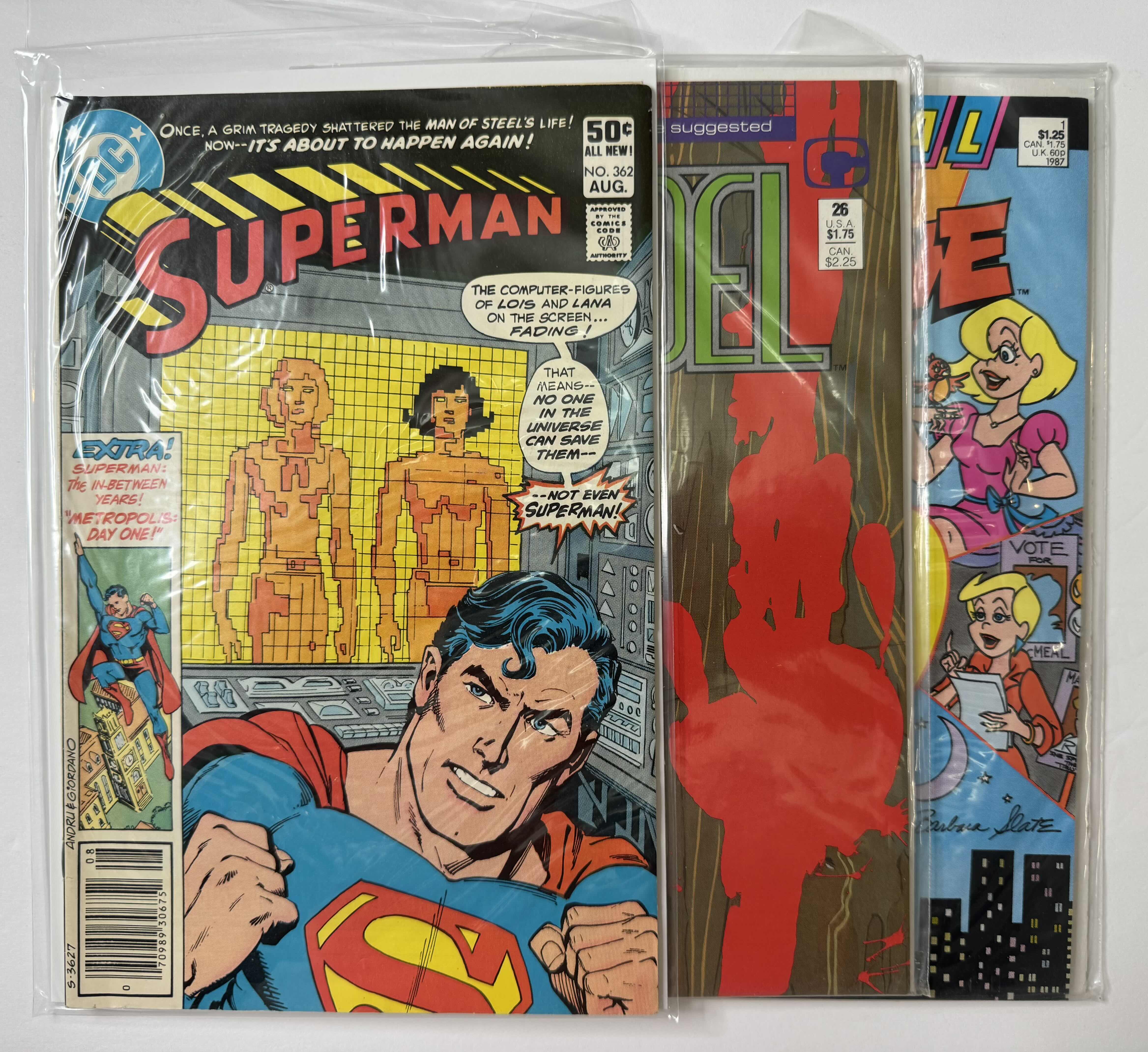 Photo 1 of 6- VINTAGE ASSORTED COMIC BOOKS