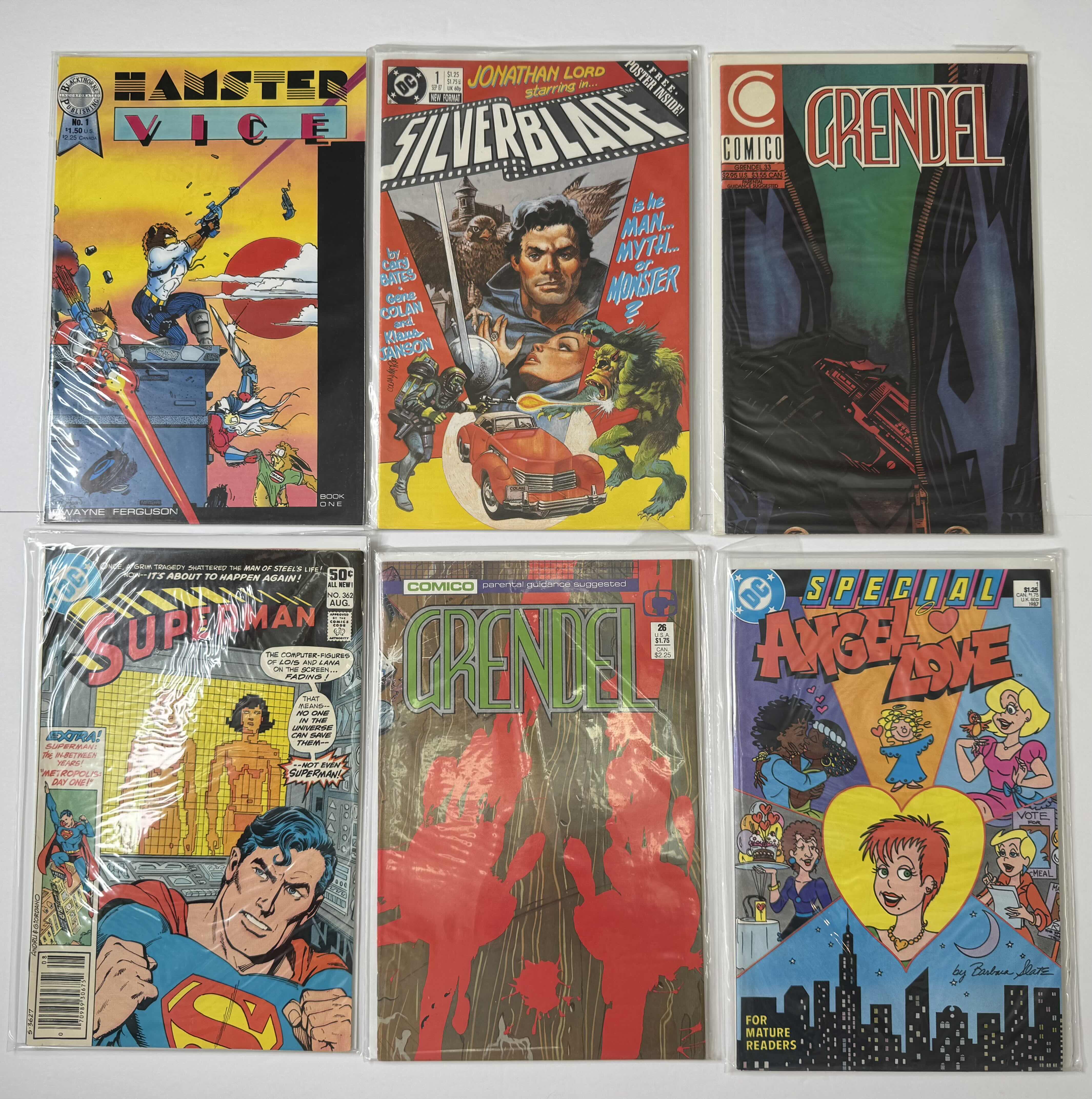Photo 1 of 6- VINTAGE ASSORTED COMIC BOOKS