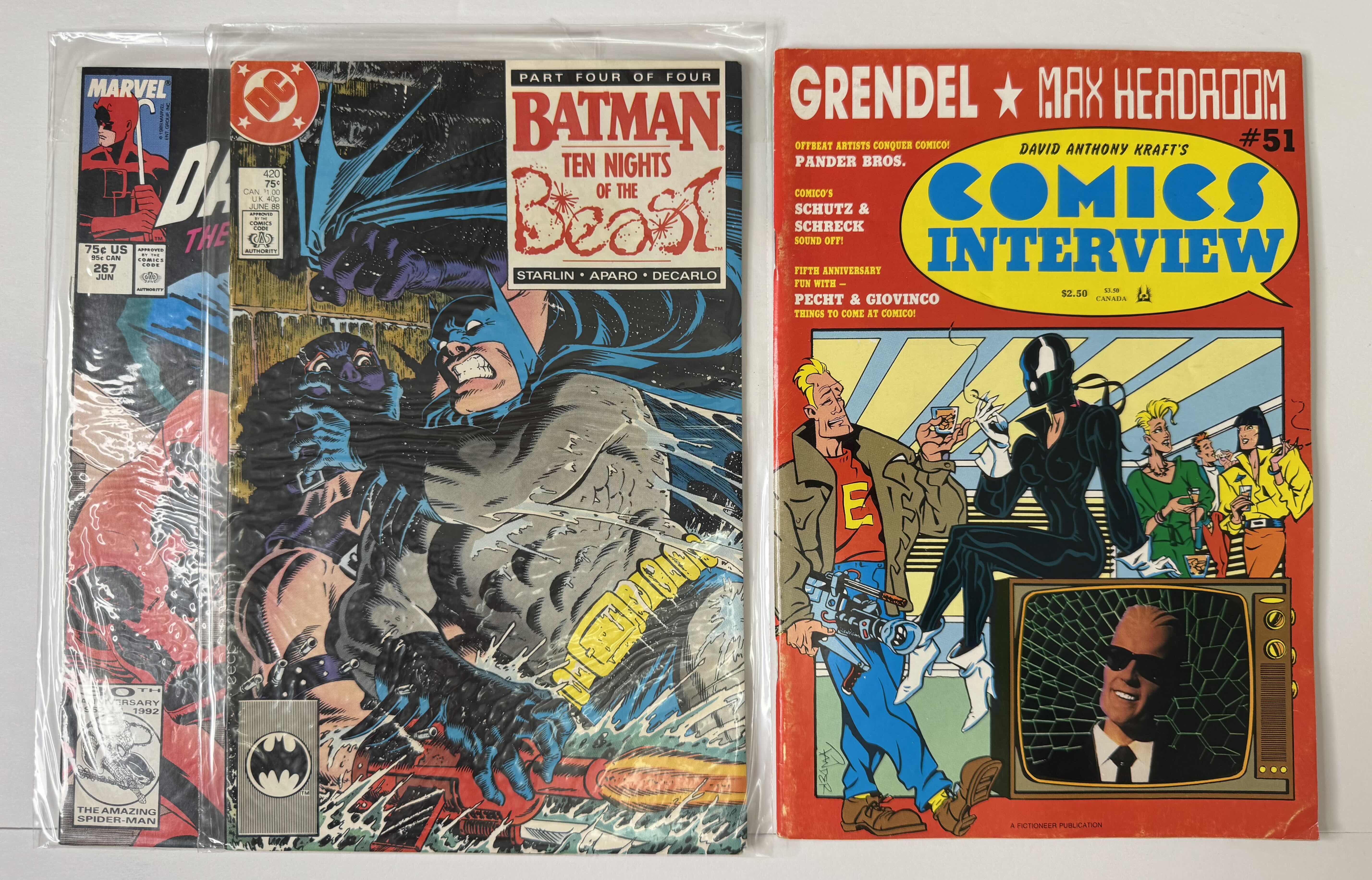 Photo 1 of 6- VINTAGE ASSORTED COMIC BOOKS