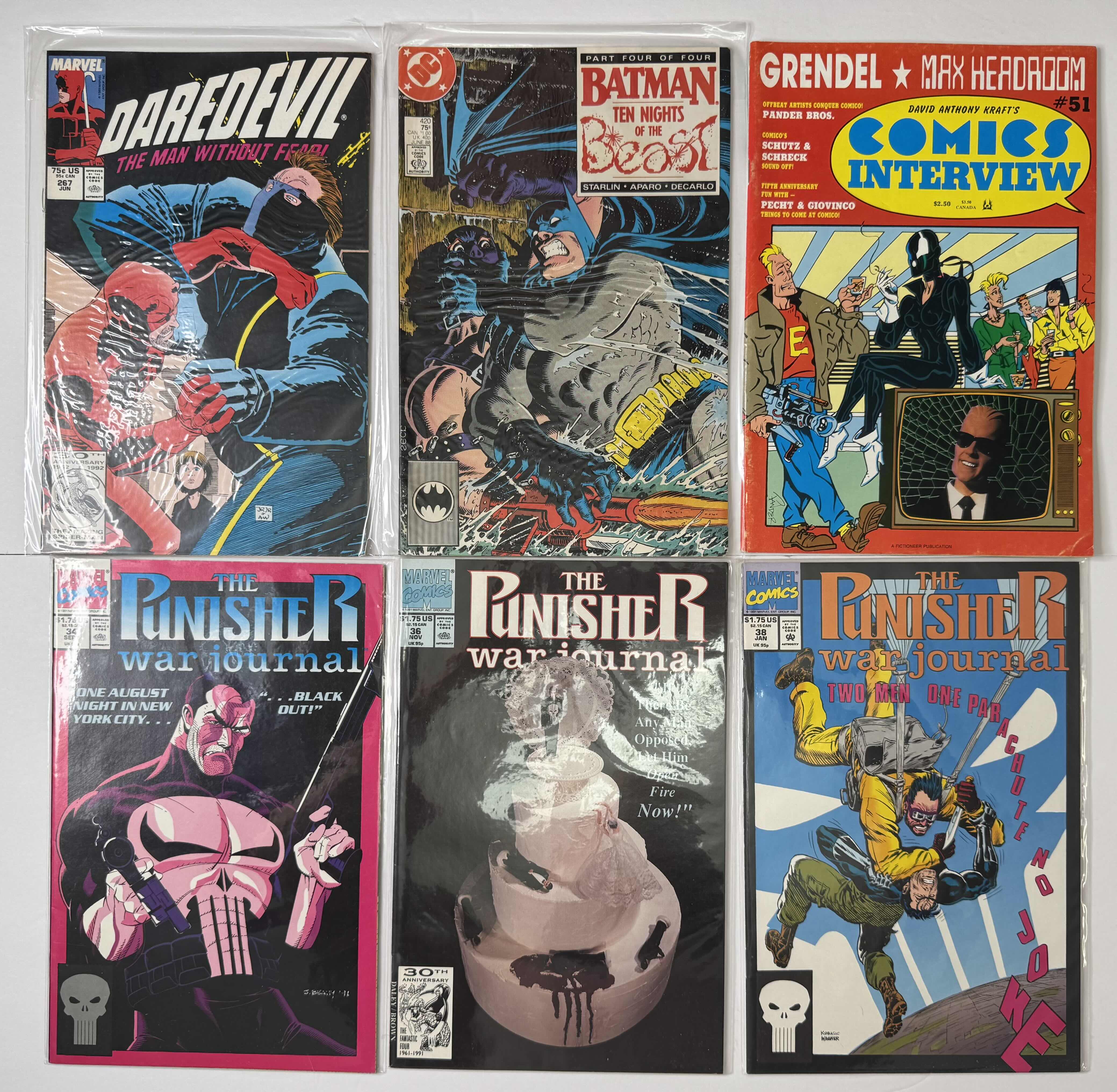 Photo 1 of 6- VINTAGE ASSORTED COMIC BOOKS