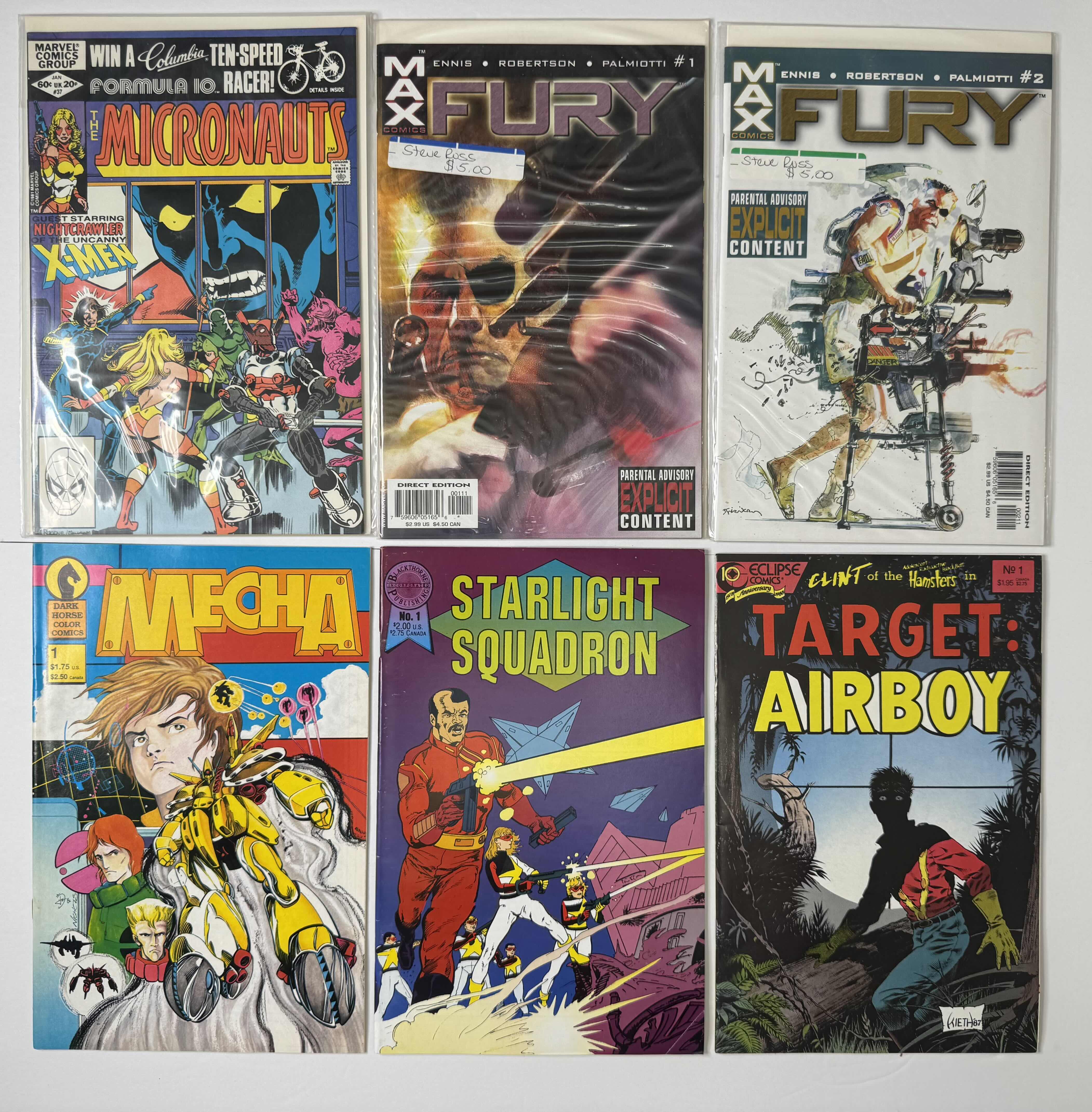 Photo 1 of 6- VINTAGE ASSORTED COMIC BOOKS