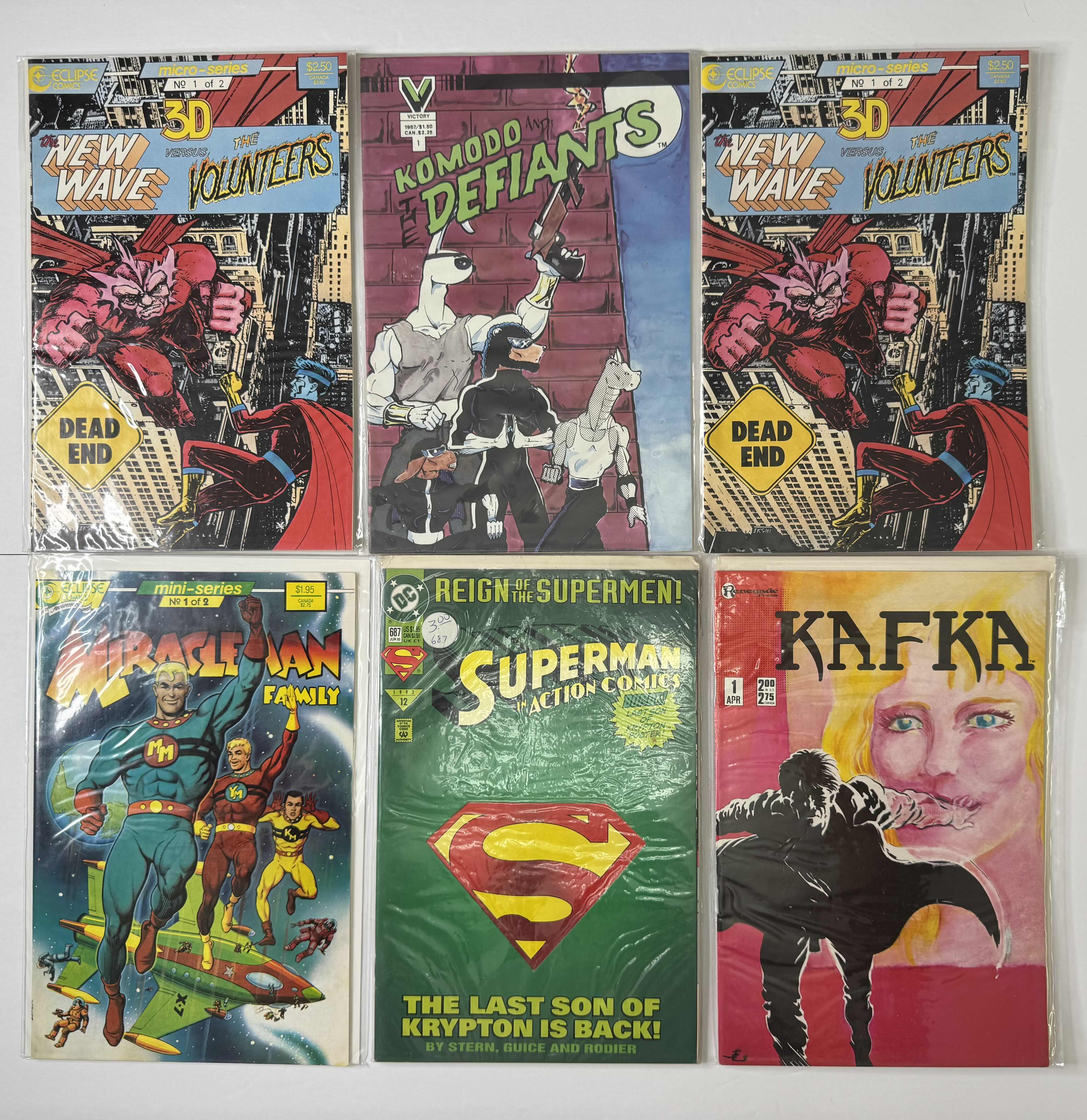 Photo 1 of 6- VINTAGE ASSORTED COMIC BOOKS