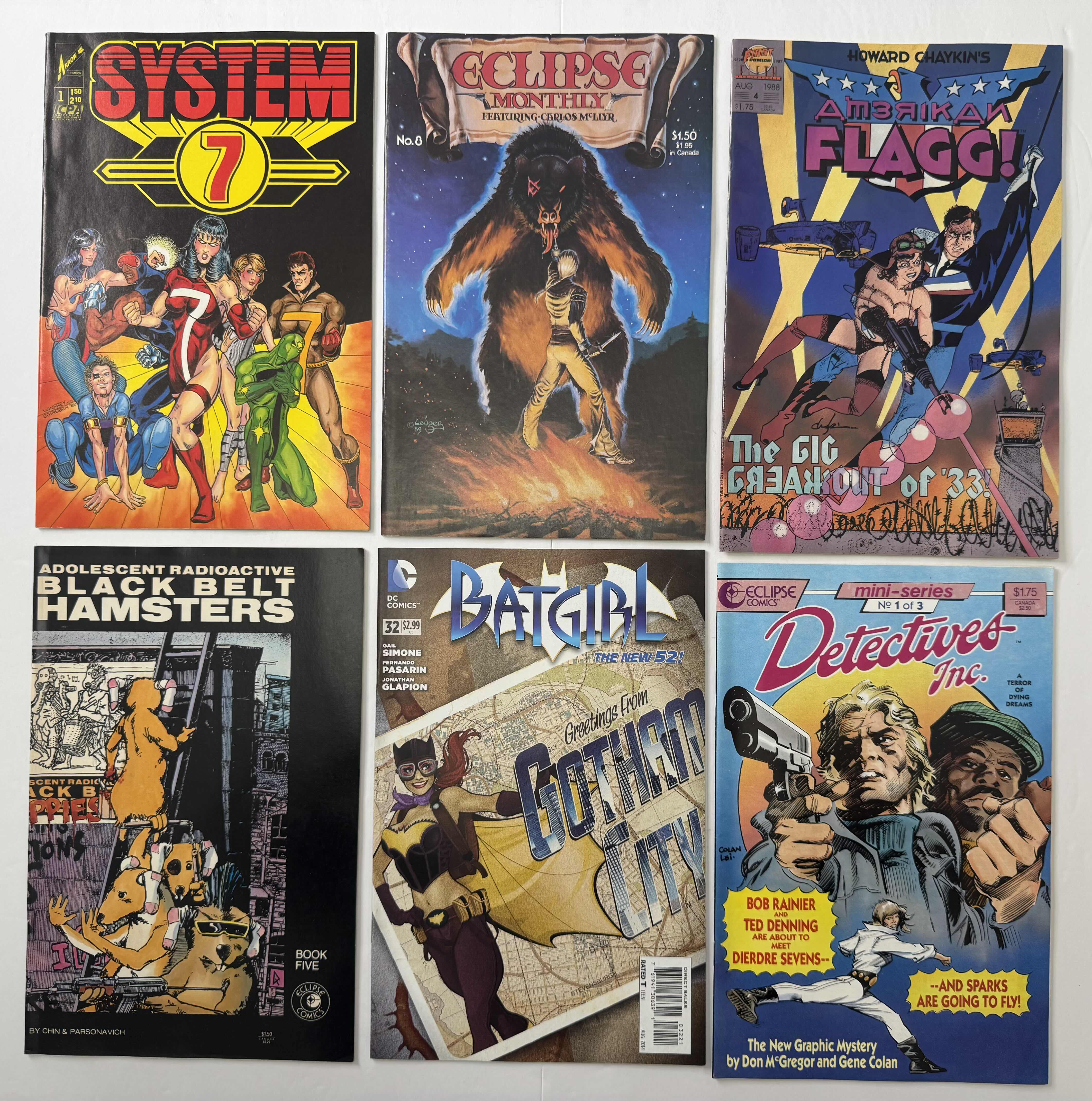 Photo 1 of 6- VINTAGE ASSORTED COMIC BOOKS