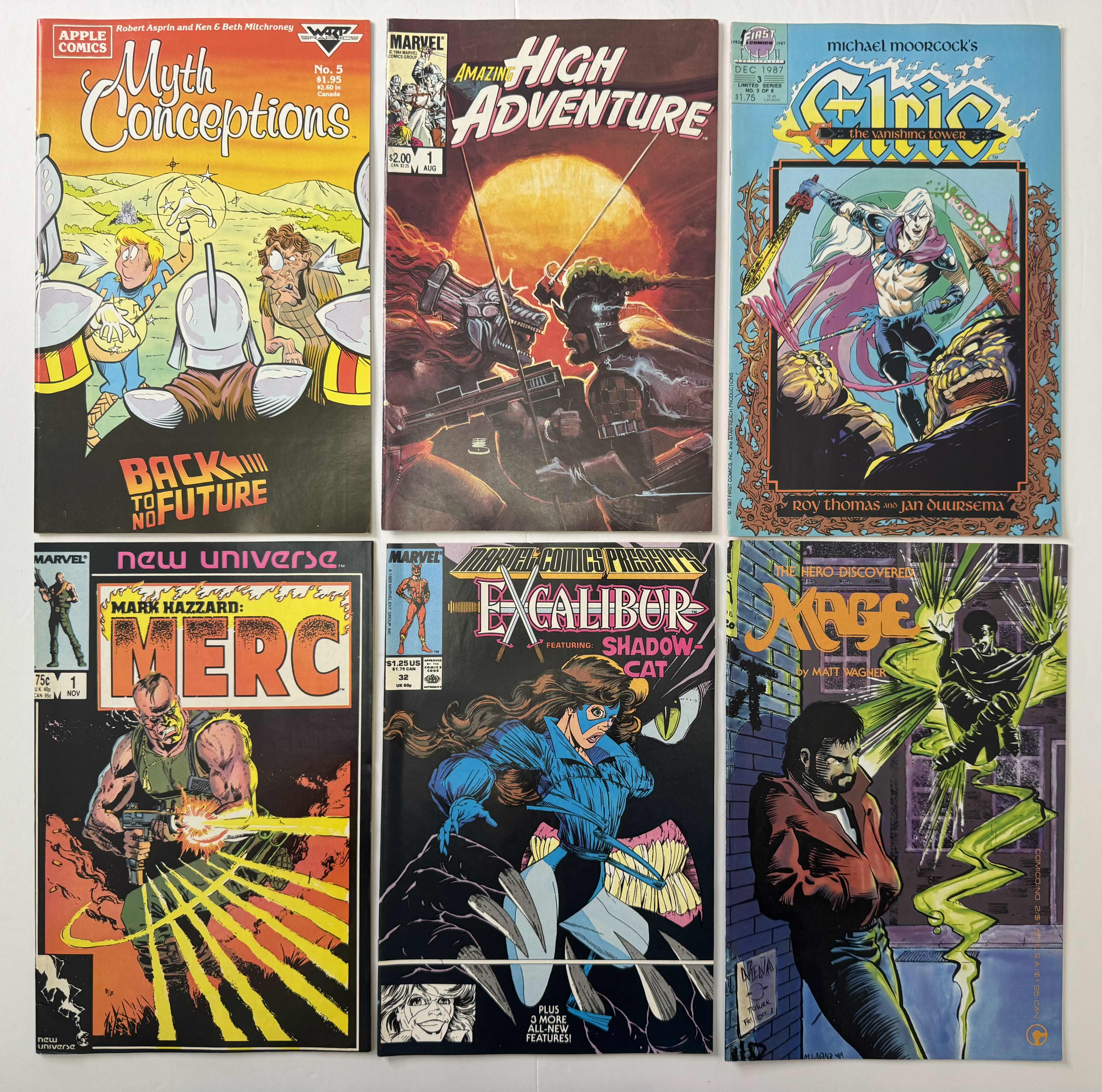 Photo 1 of 6- VINTAGE ASSORTED COMIC BOOKS