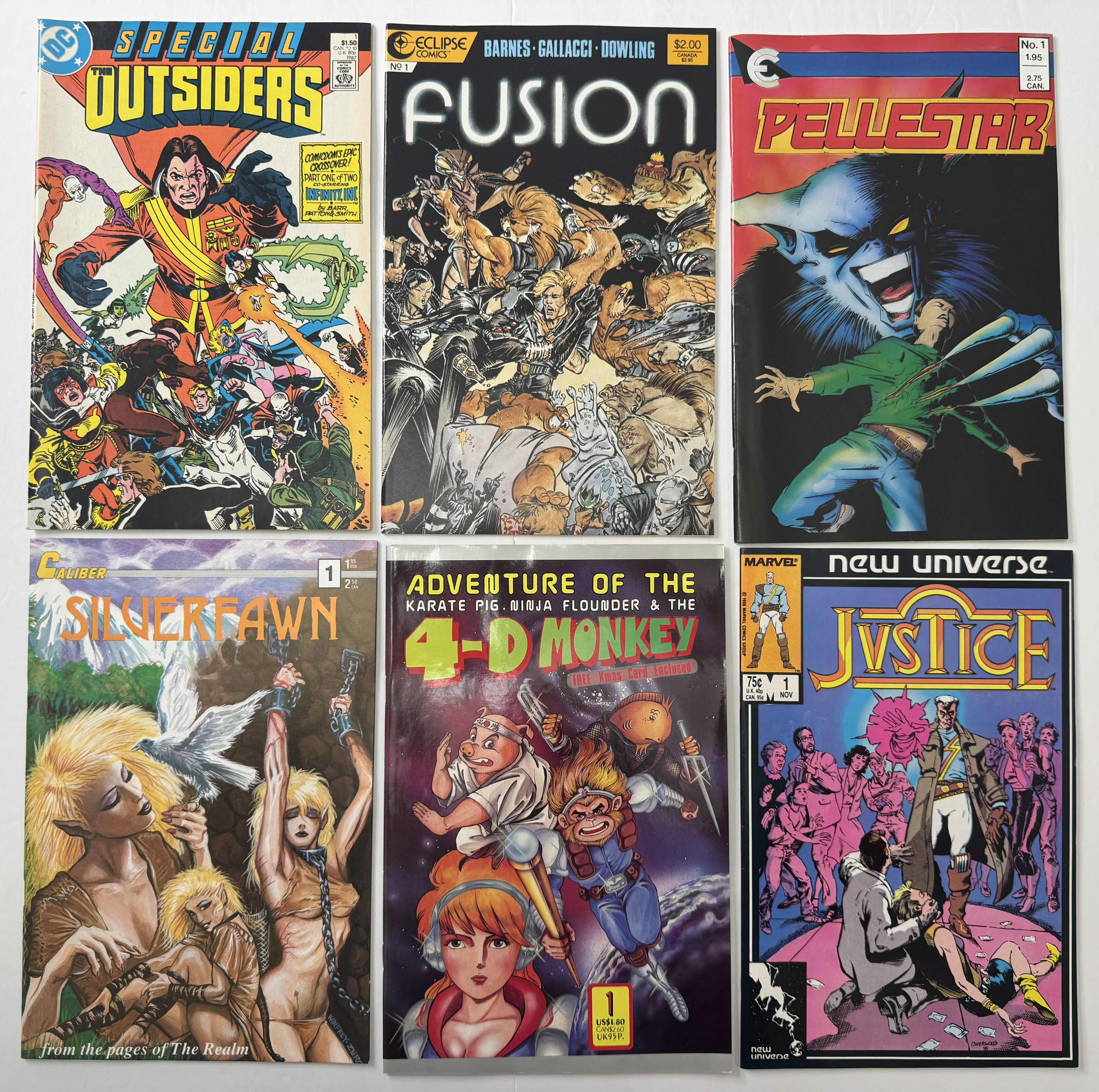 Photo 1 of 6- VINTAGE ASSORTED COMIC BOOKS