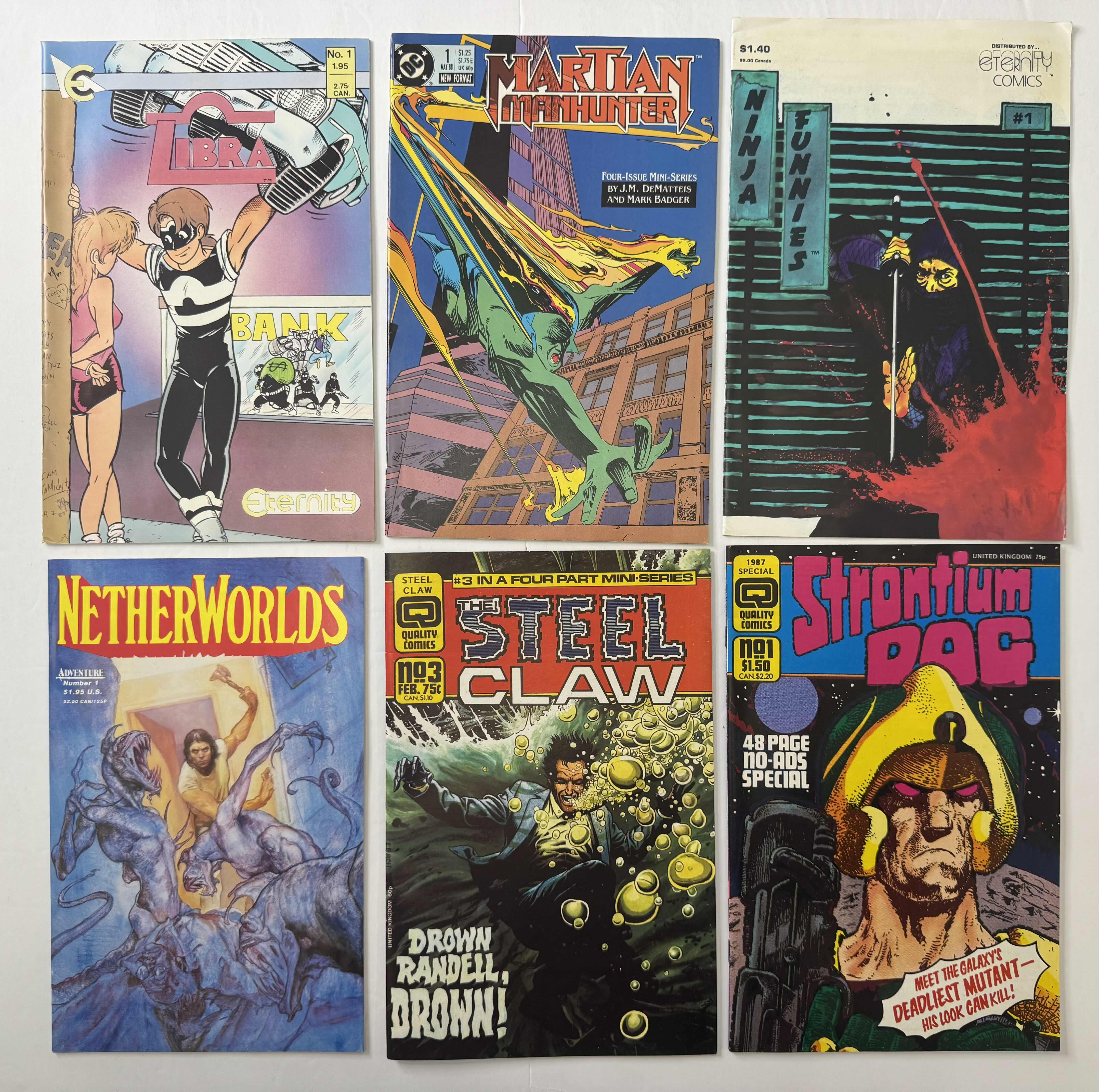 Photo 1 of 6- VINTAGE ASSORTED COMIC BOOKS