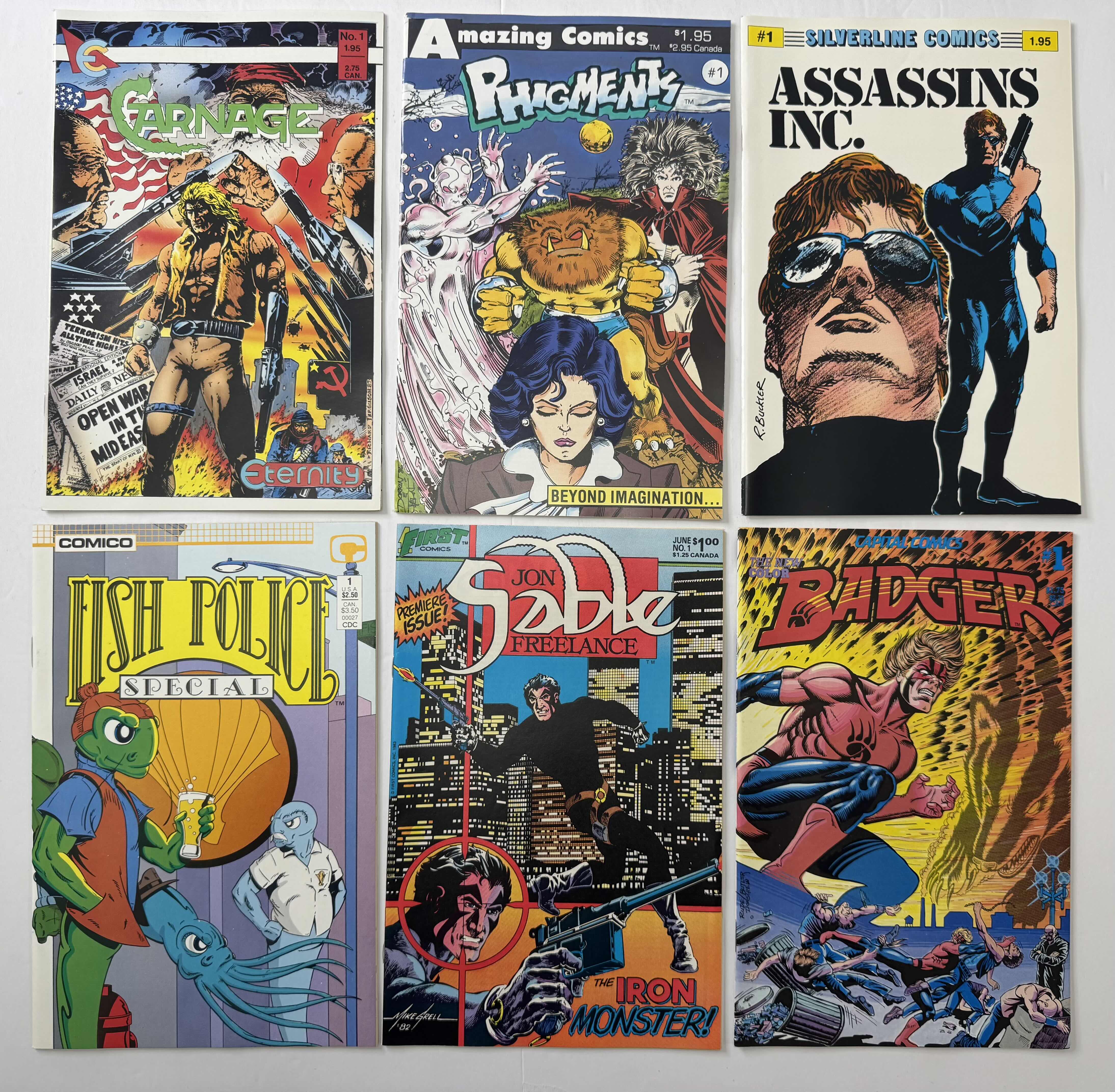 Photo 1 of 6- VINTAGE ASSORTED COMIC BOOKS