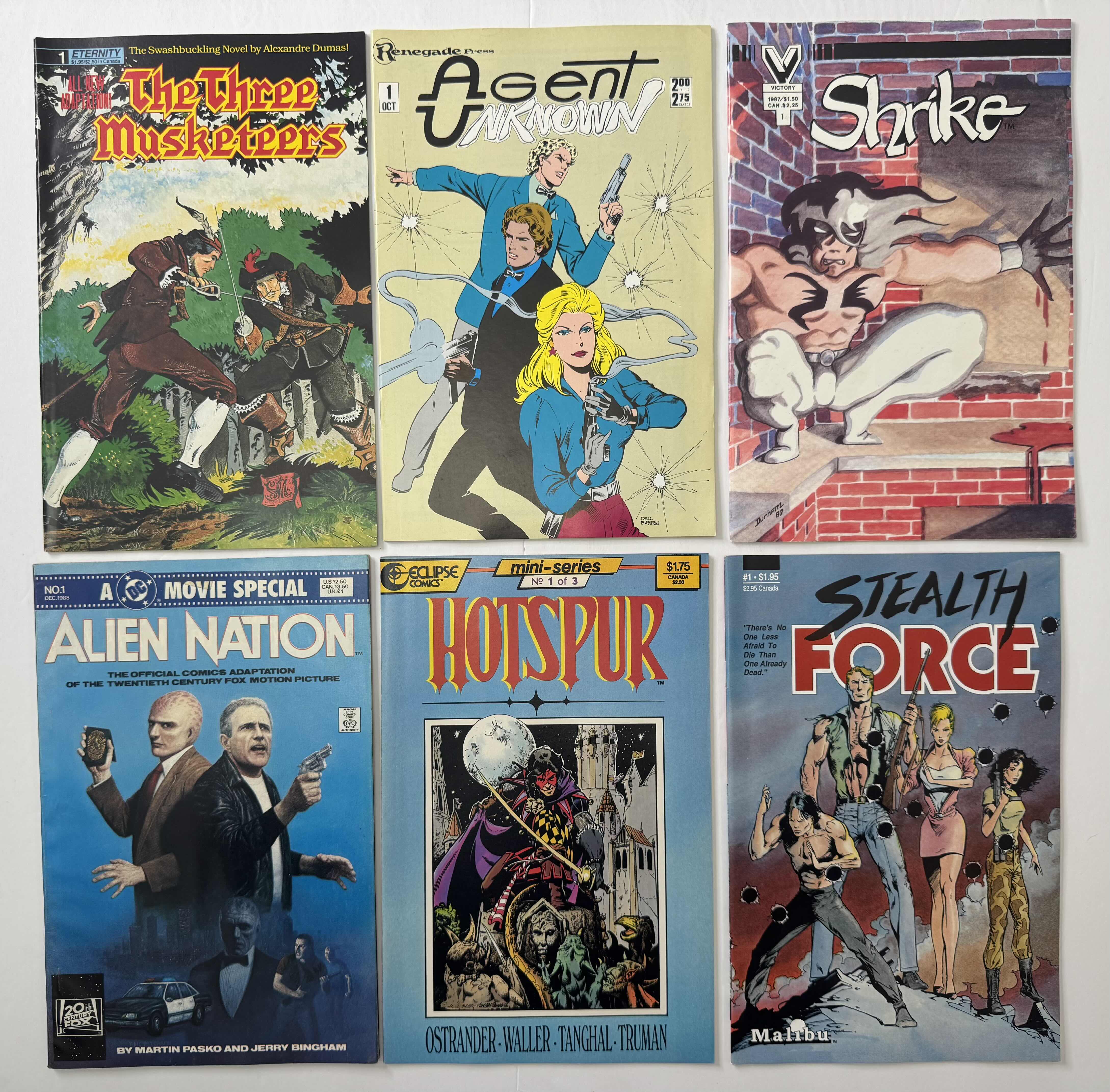 Photo 1 of 6- VINTAGE ASSORTED COMIC BOOKS