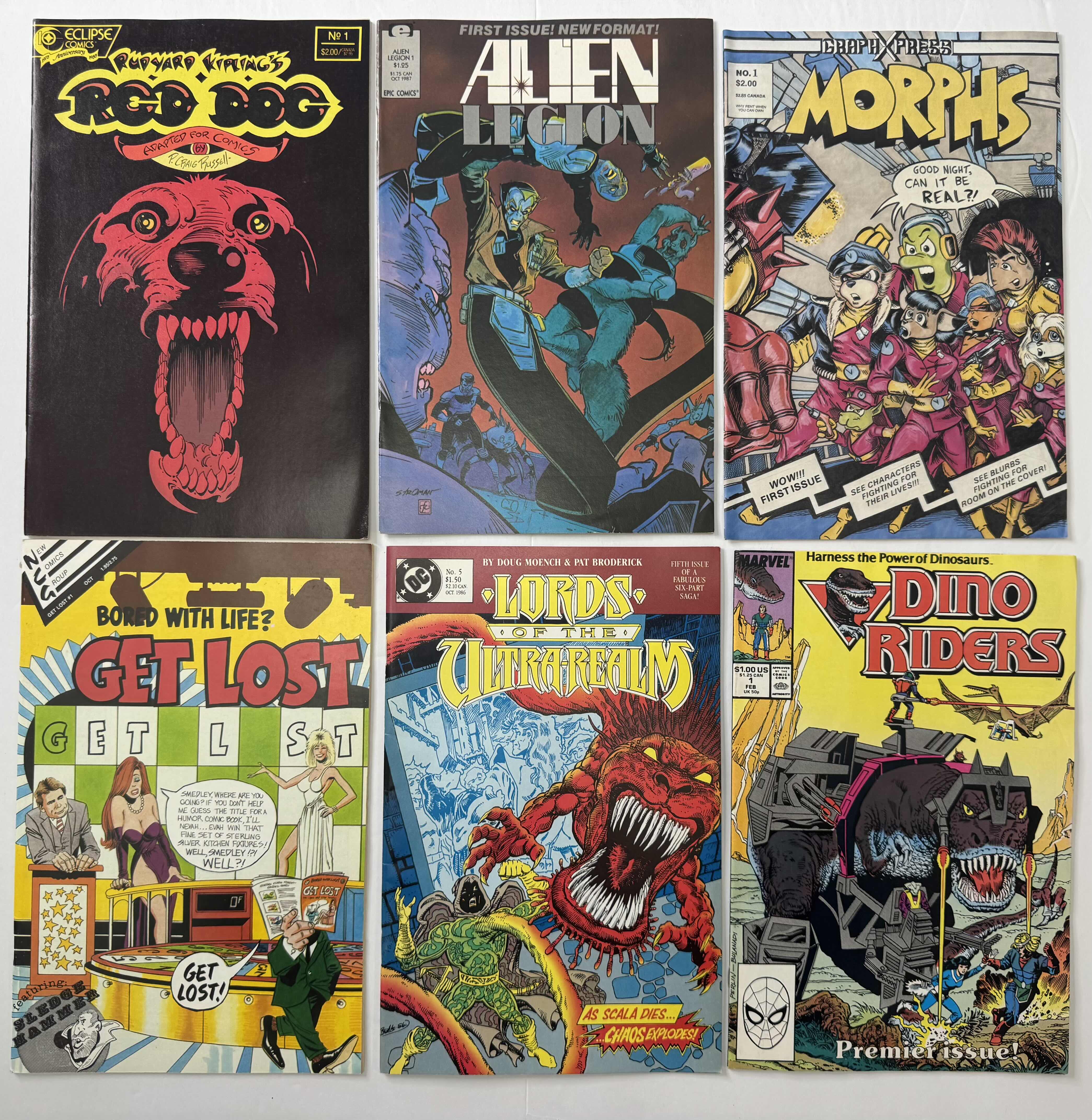 Photo 1 of 6- VINTAGE ASSORTED COMIC BOOKS