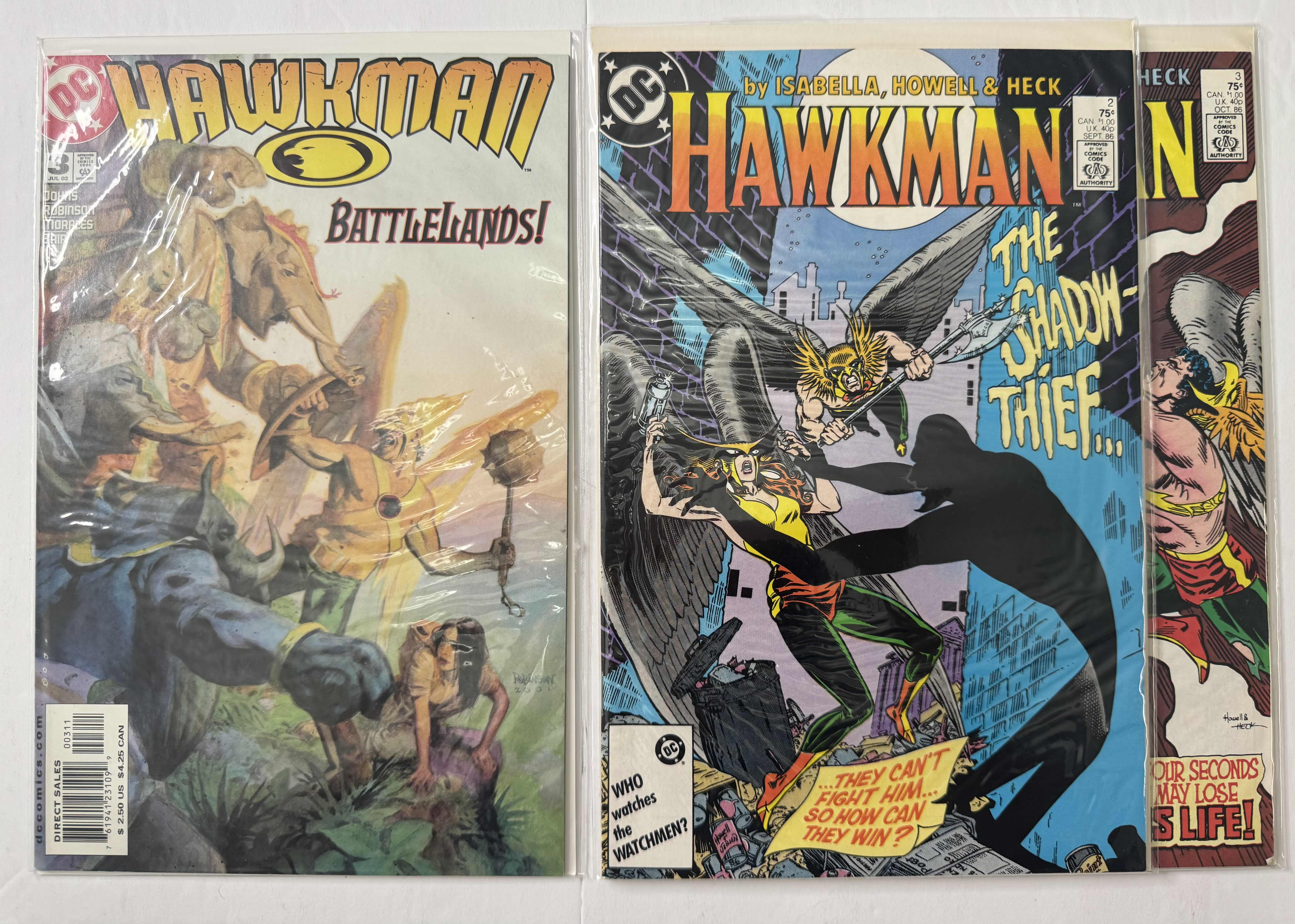 Photo 1 of 6- VINTAGE DC HAWKMAN COMIC BOOKS