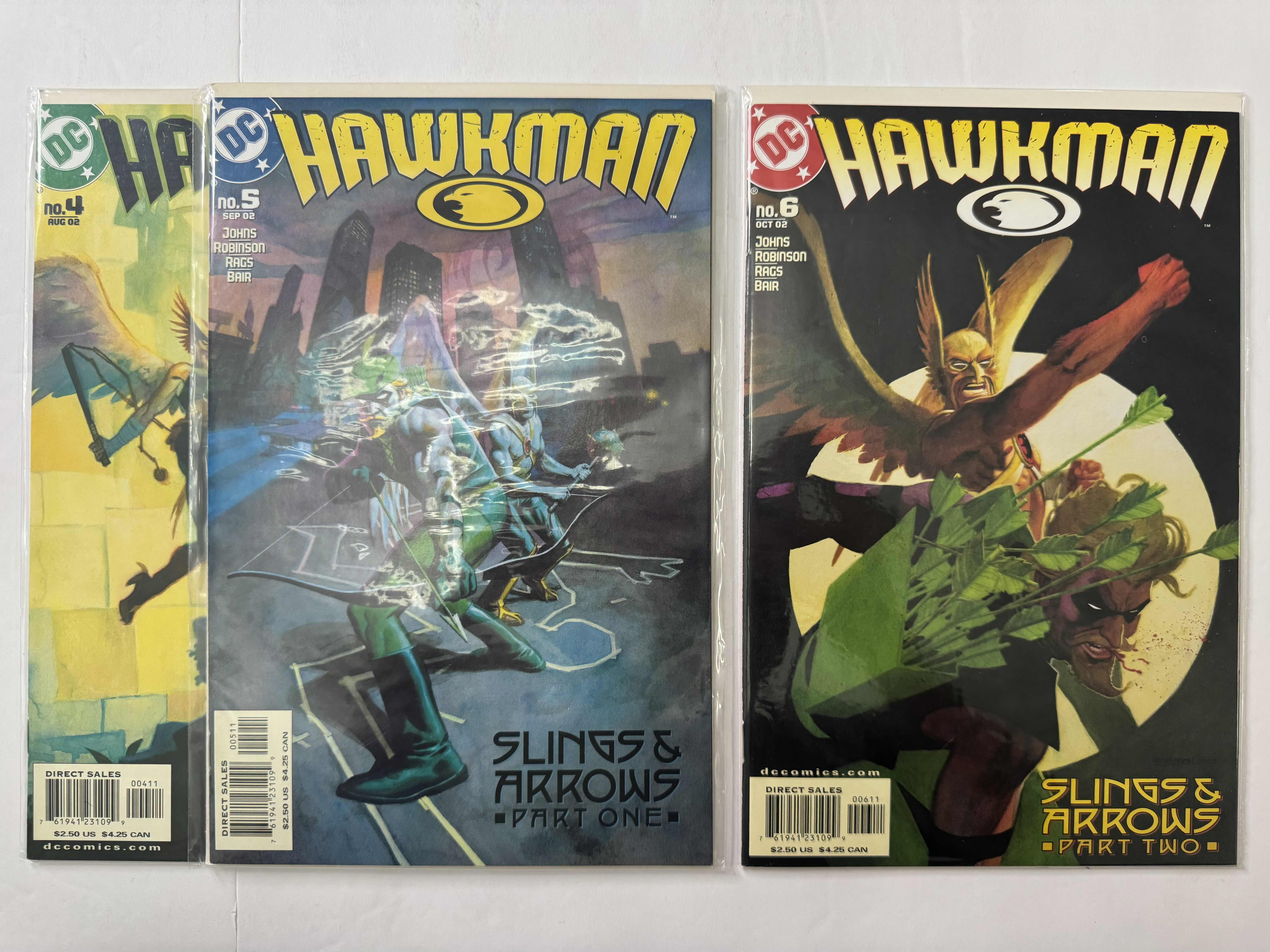 Photo 1 of 6- VINTAGE DC HAWKMAN COMIC BOOKS
