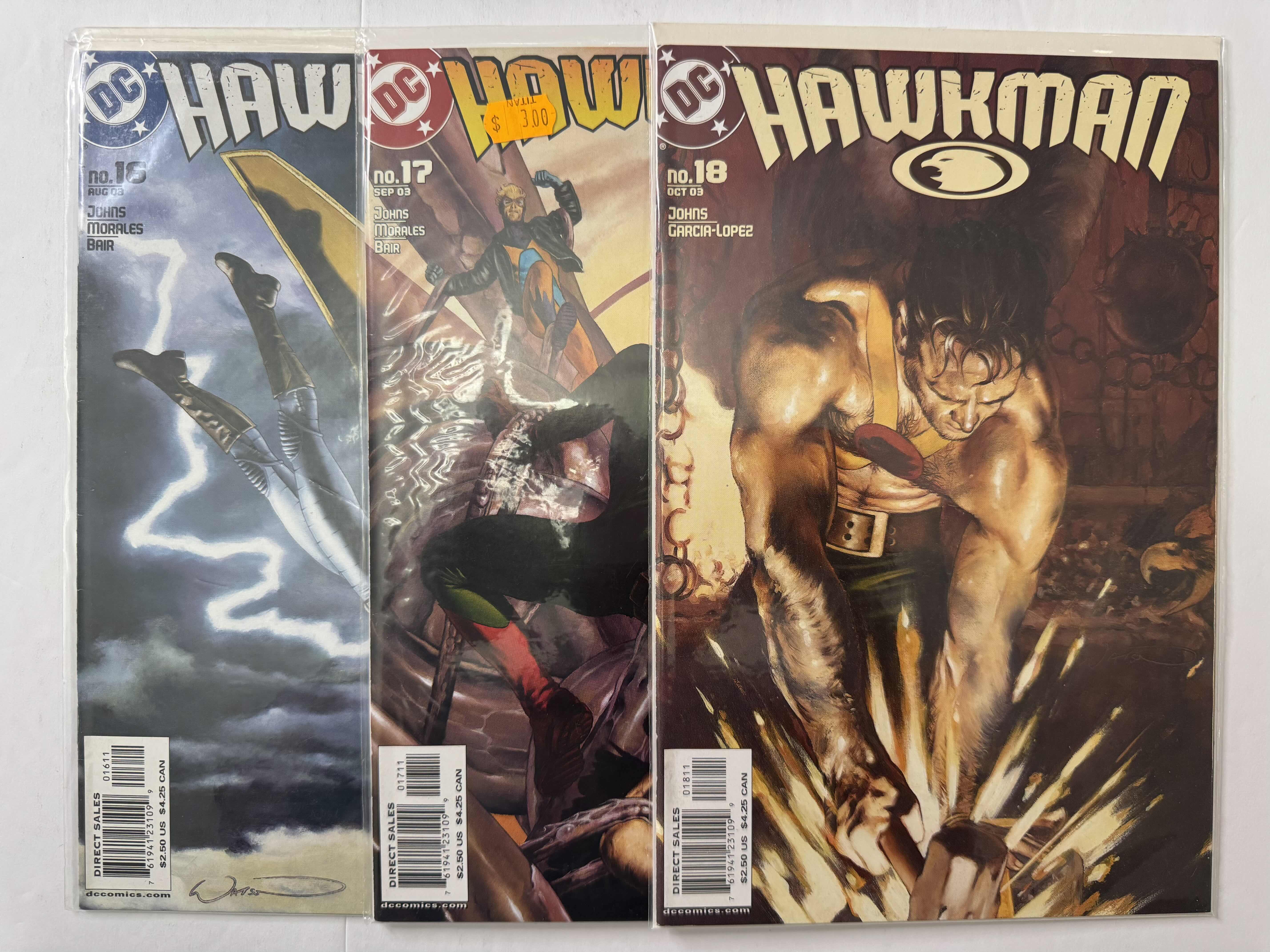 Photo 1 of 6- VINTAGE DC HAWKMAN COMIC BOOKS