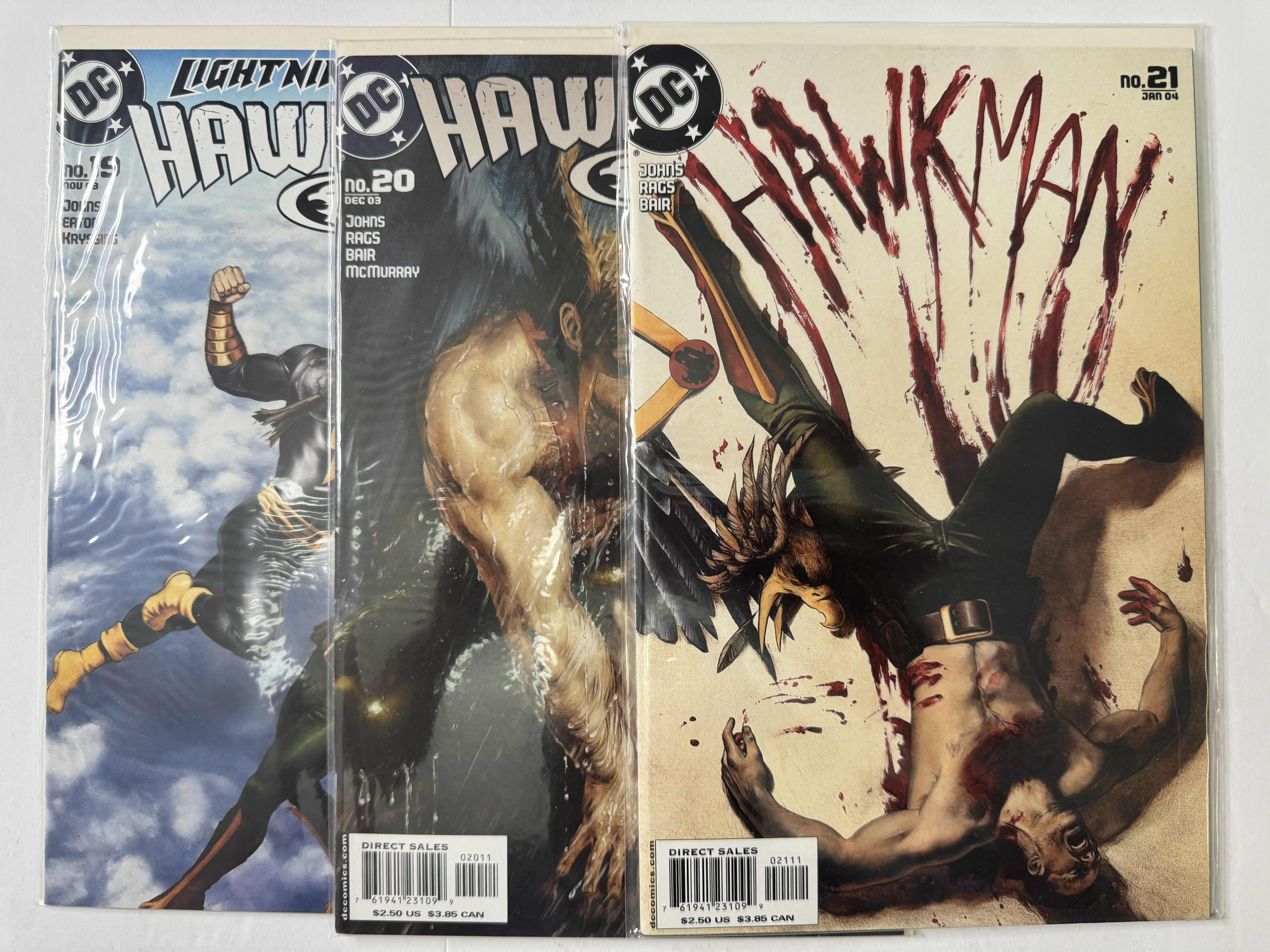 Photo 1 of 6- VINTAGE DC HAWKMAN COMIC BOOKS