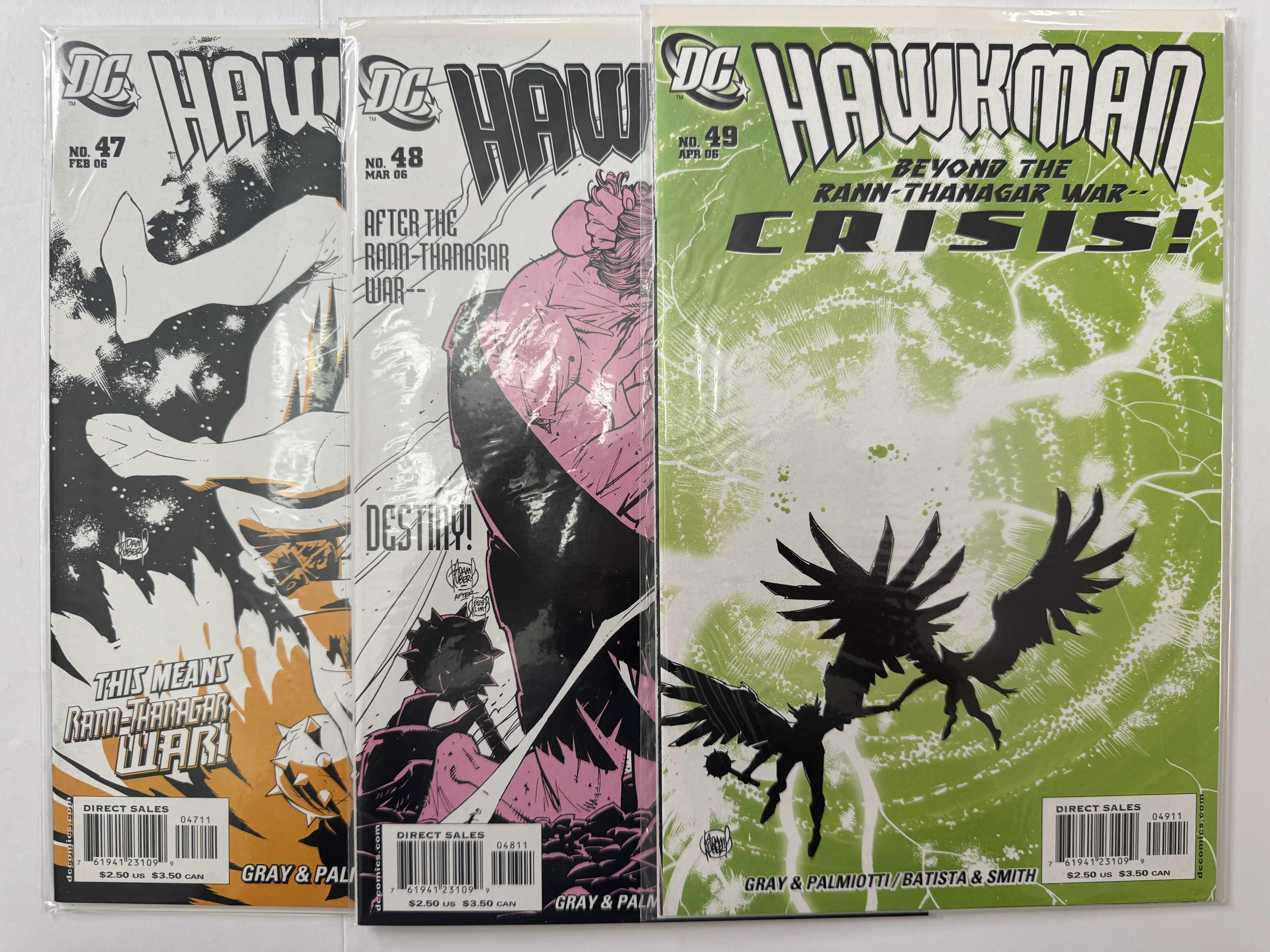Photo 1 of 6- VINTAGE DC HAWKMAN COMIC BOOKS